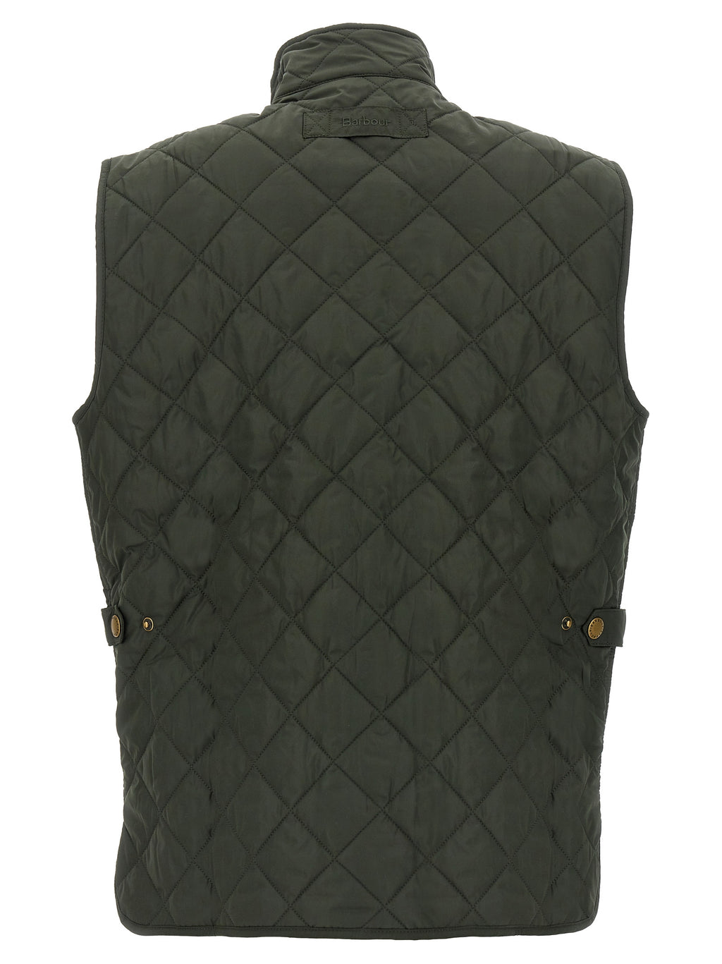 Barbour Bicolor Polyester Sleeveless Jacket