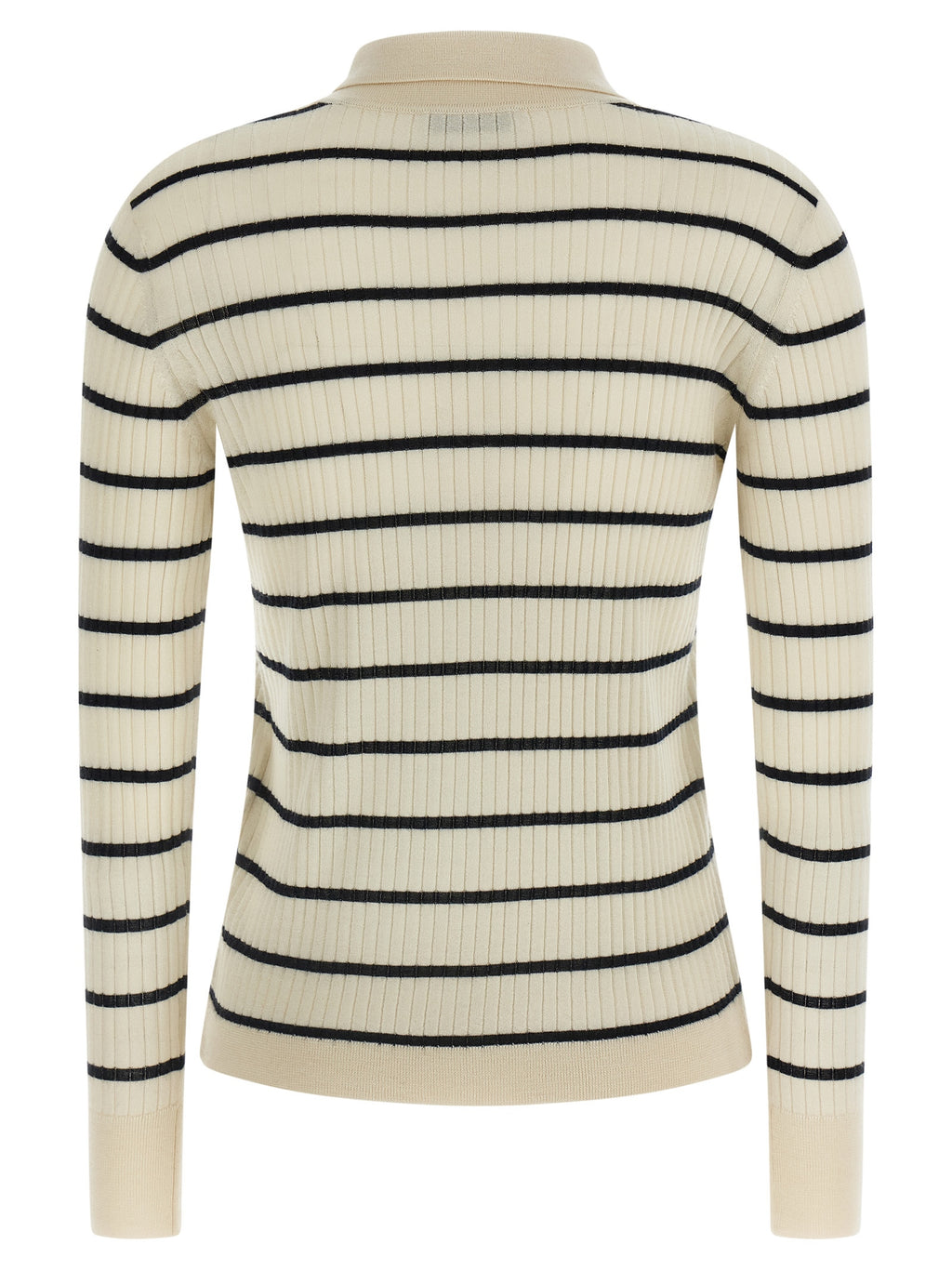 Max Mara Blue Cashmere Polo Shirt