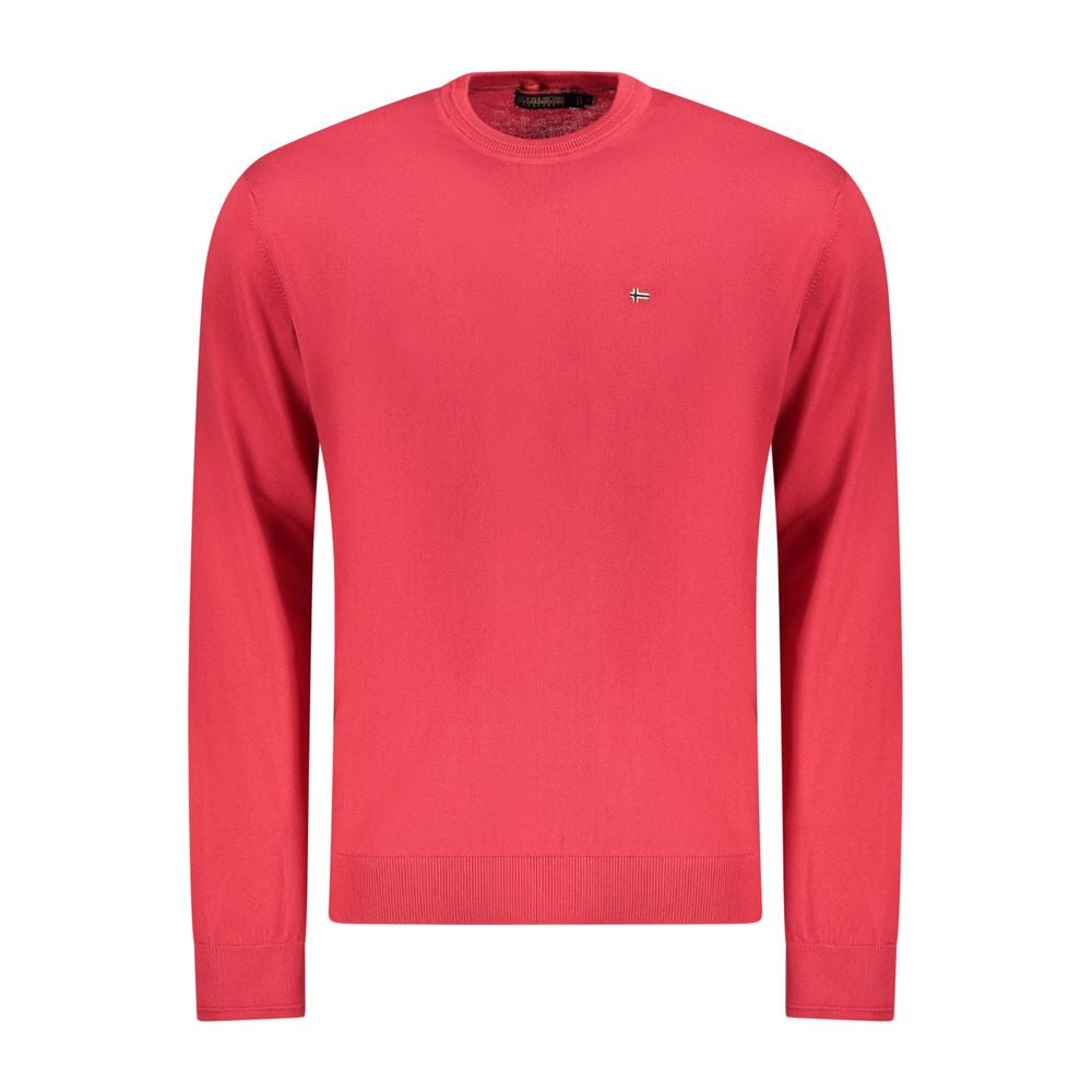 Napapijri Red Cotton Men's Shirt
