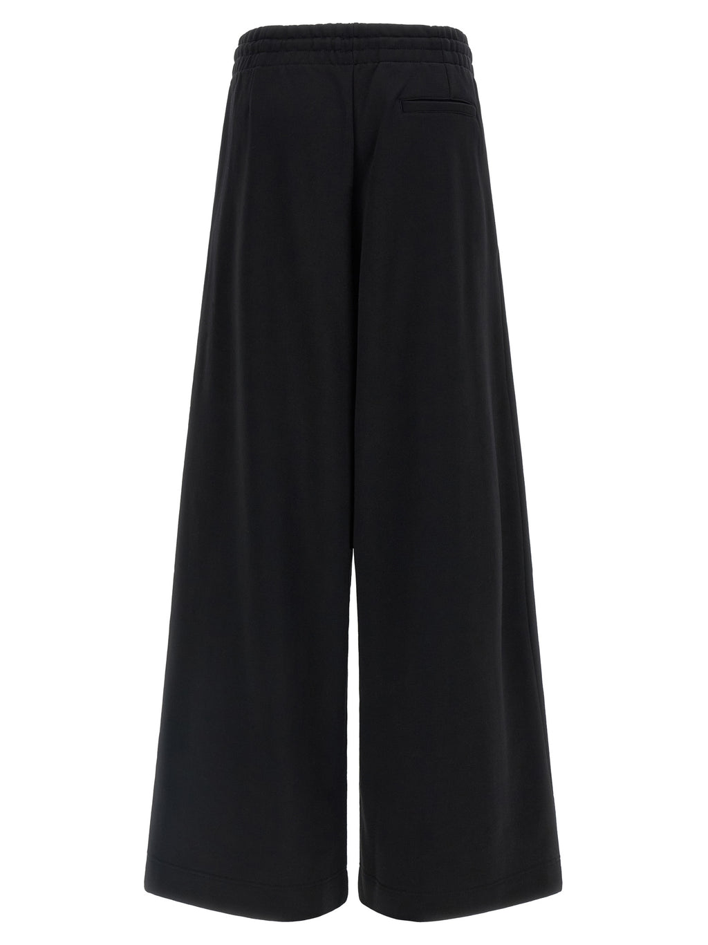 Dries Van Noten Black Cotton Athletic Pants