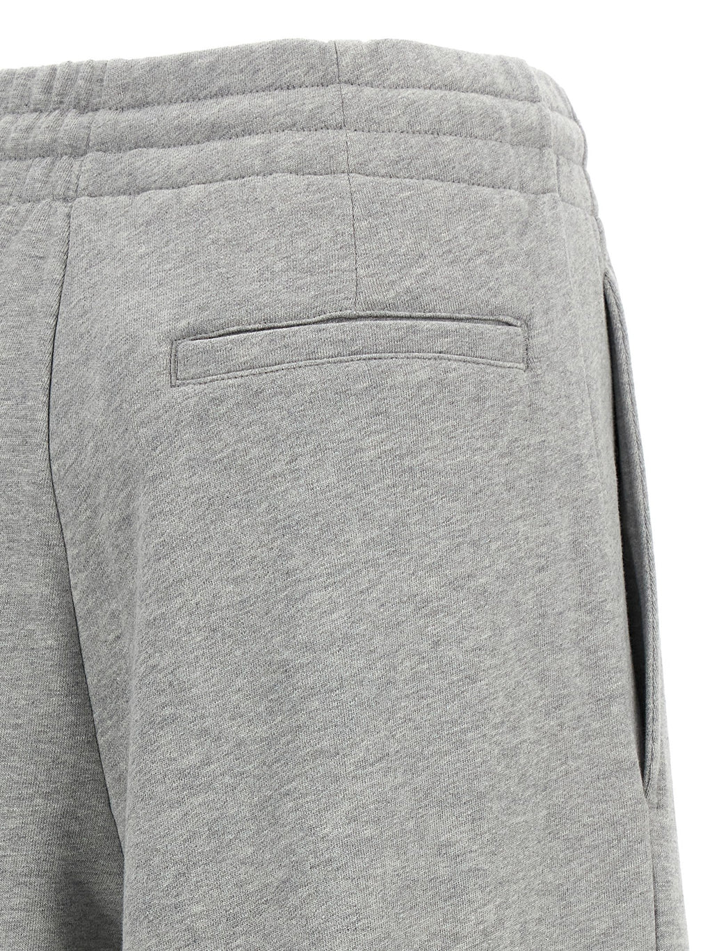 Dries Van Noten Gray Cotton Casual Pants