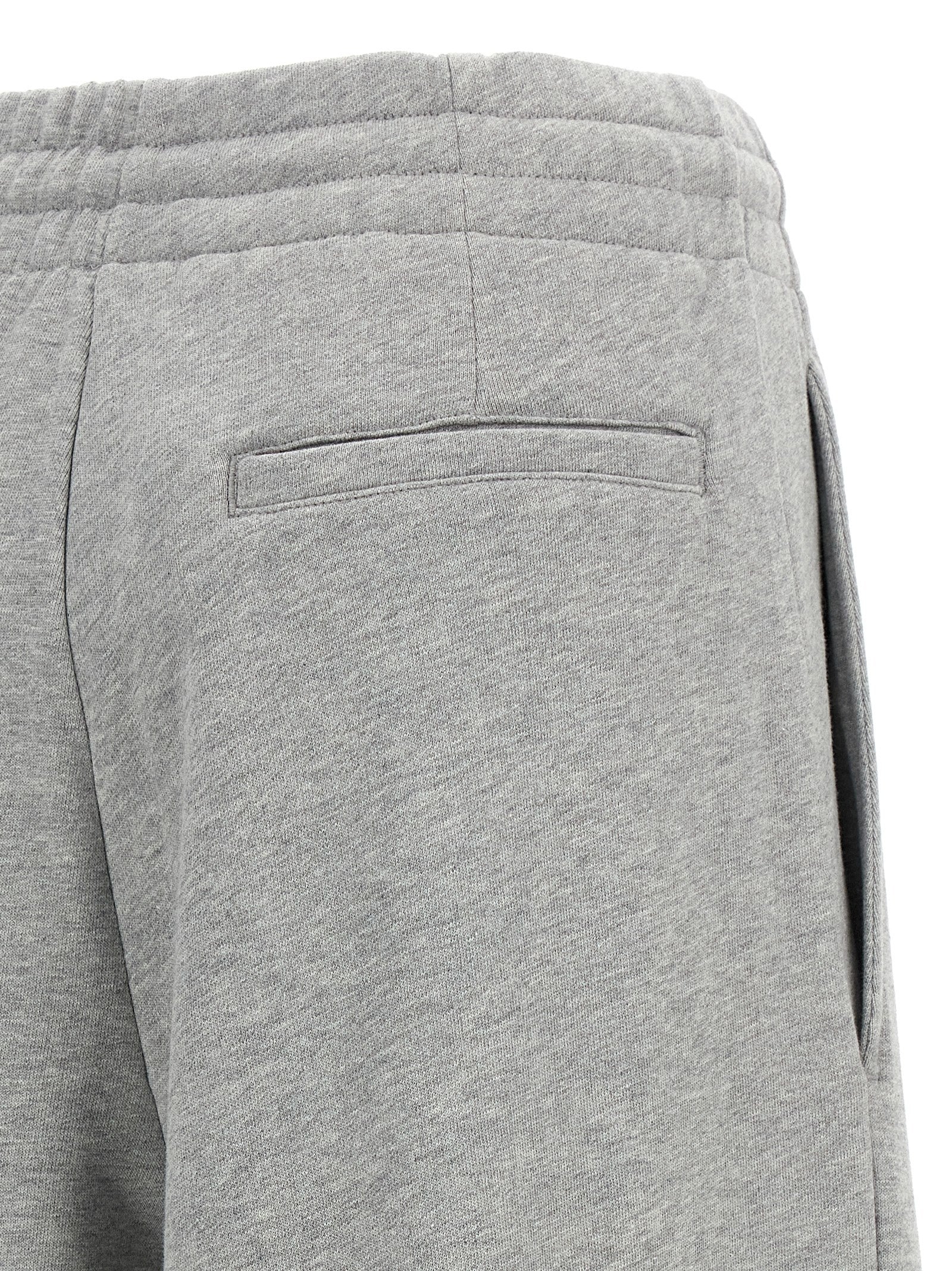 Dries Van Noten Gray Cotton Casual Pants