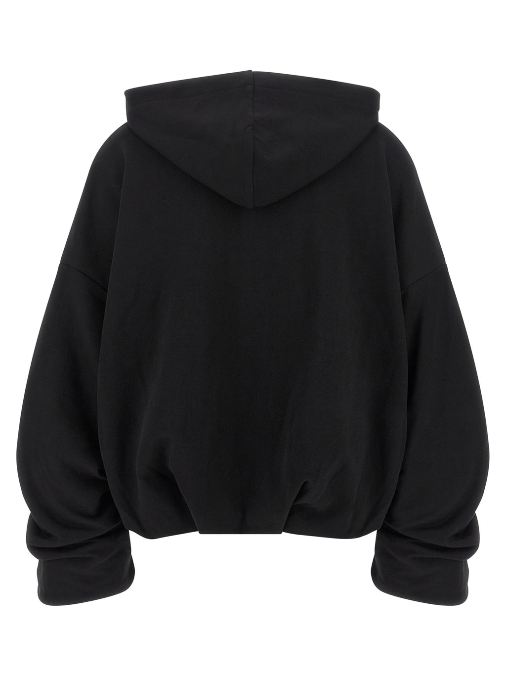 Dries Van Noten Black Cotton Hoodie