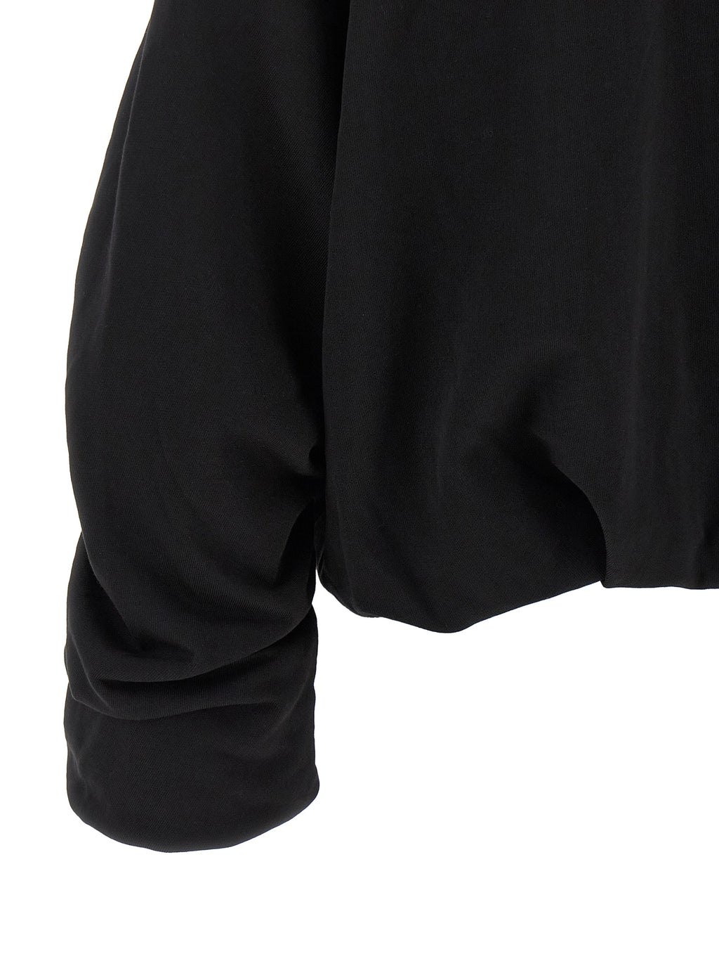 Dries Van Noten Black Cotton Hoodie
