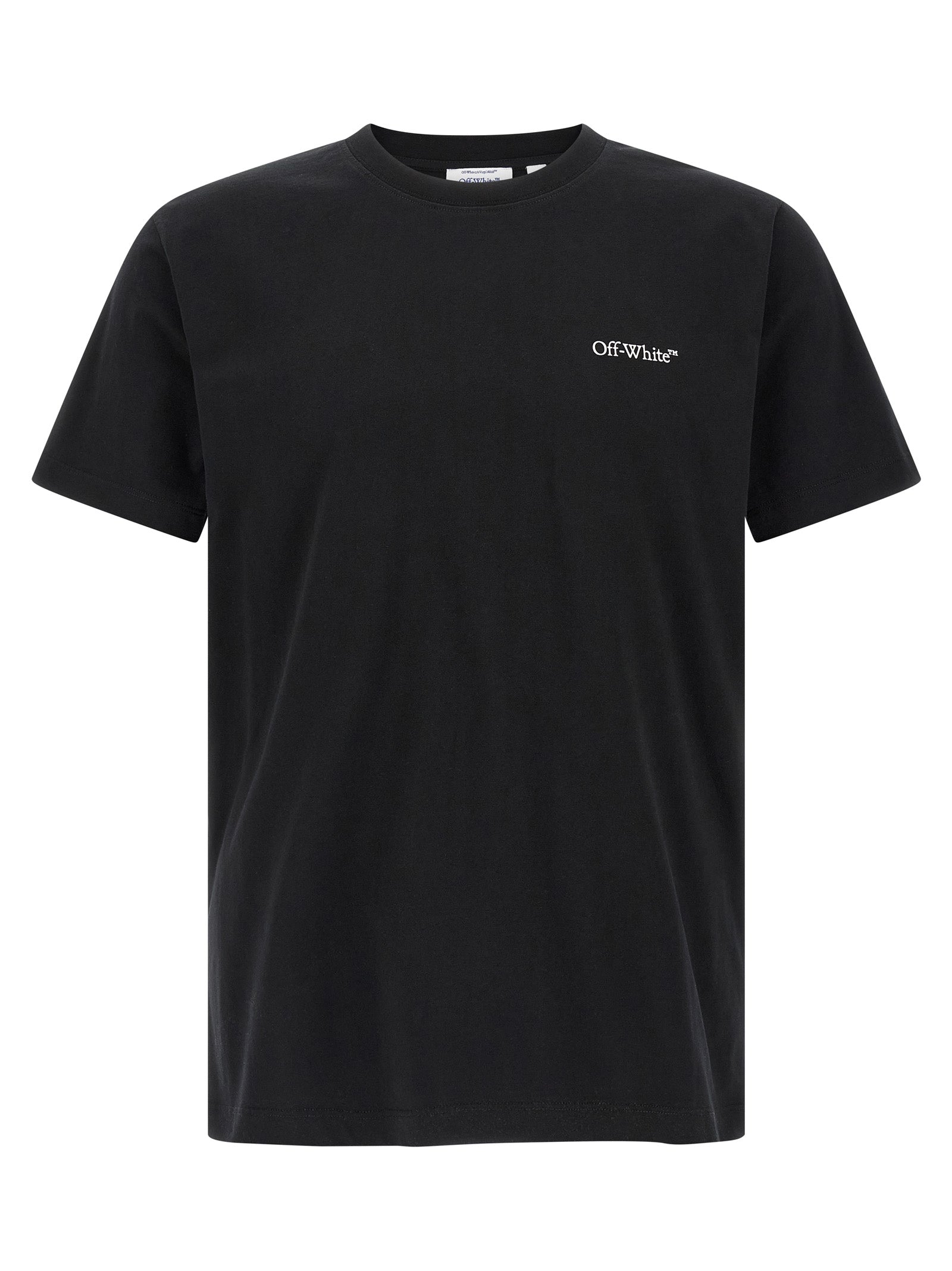 Off-White Black Cotton T-Shirt