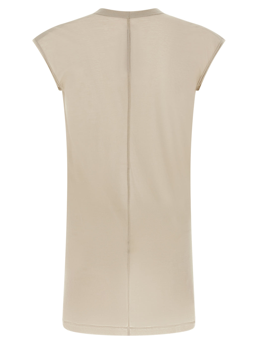 Rick Owens Beige Cotton T-Shirt