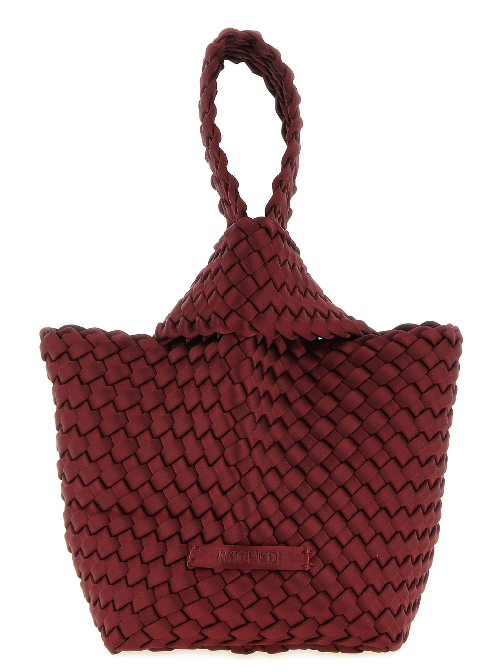 NAGHEDI Red Polyester Clutch Bag
