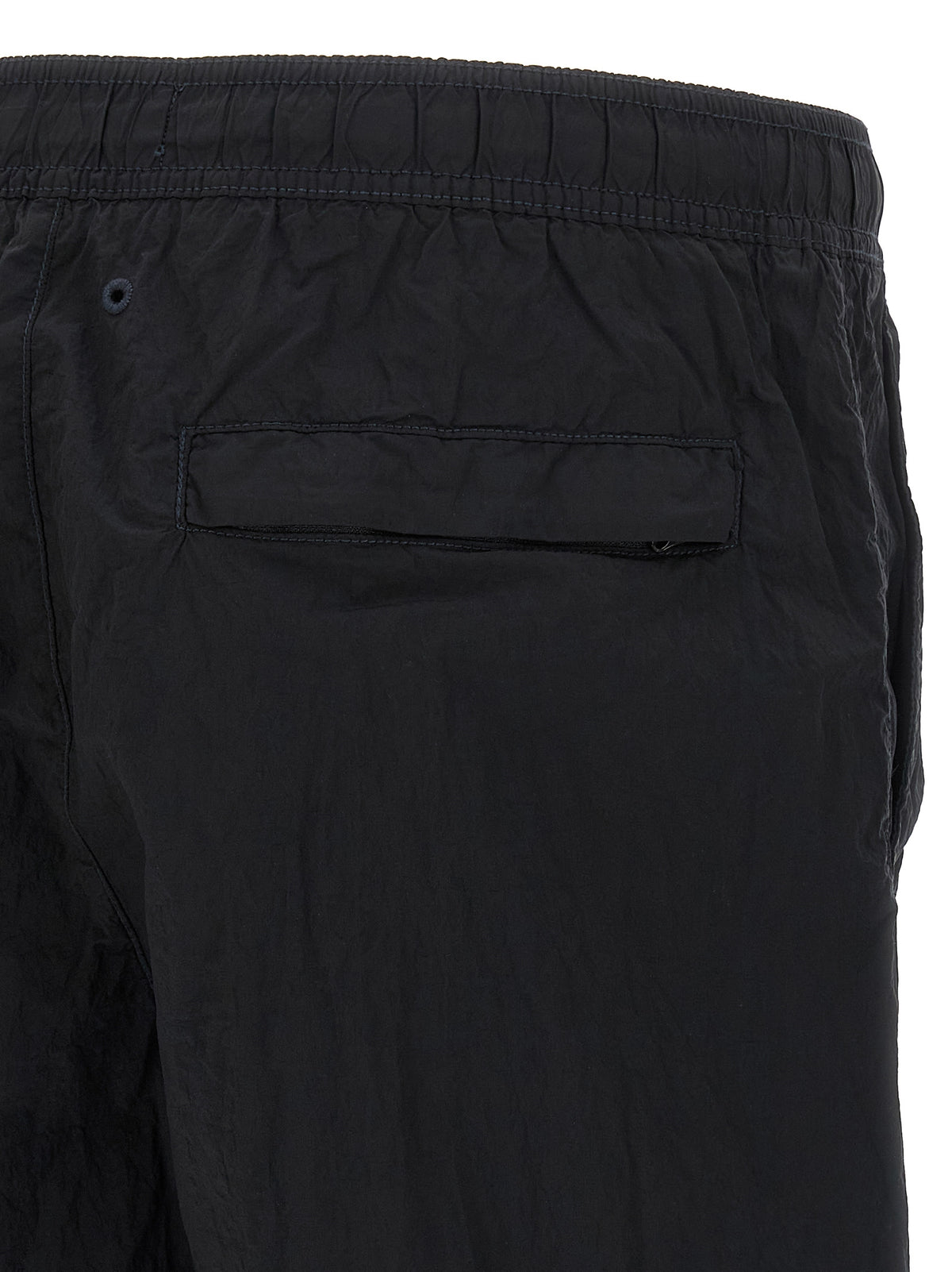 Stone Island Badeshorts aus blauem Polyamid