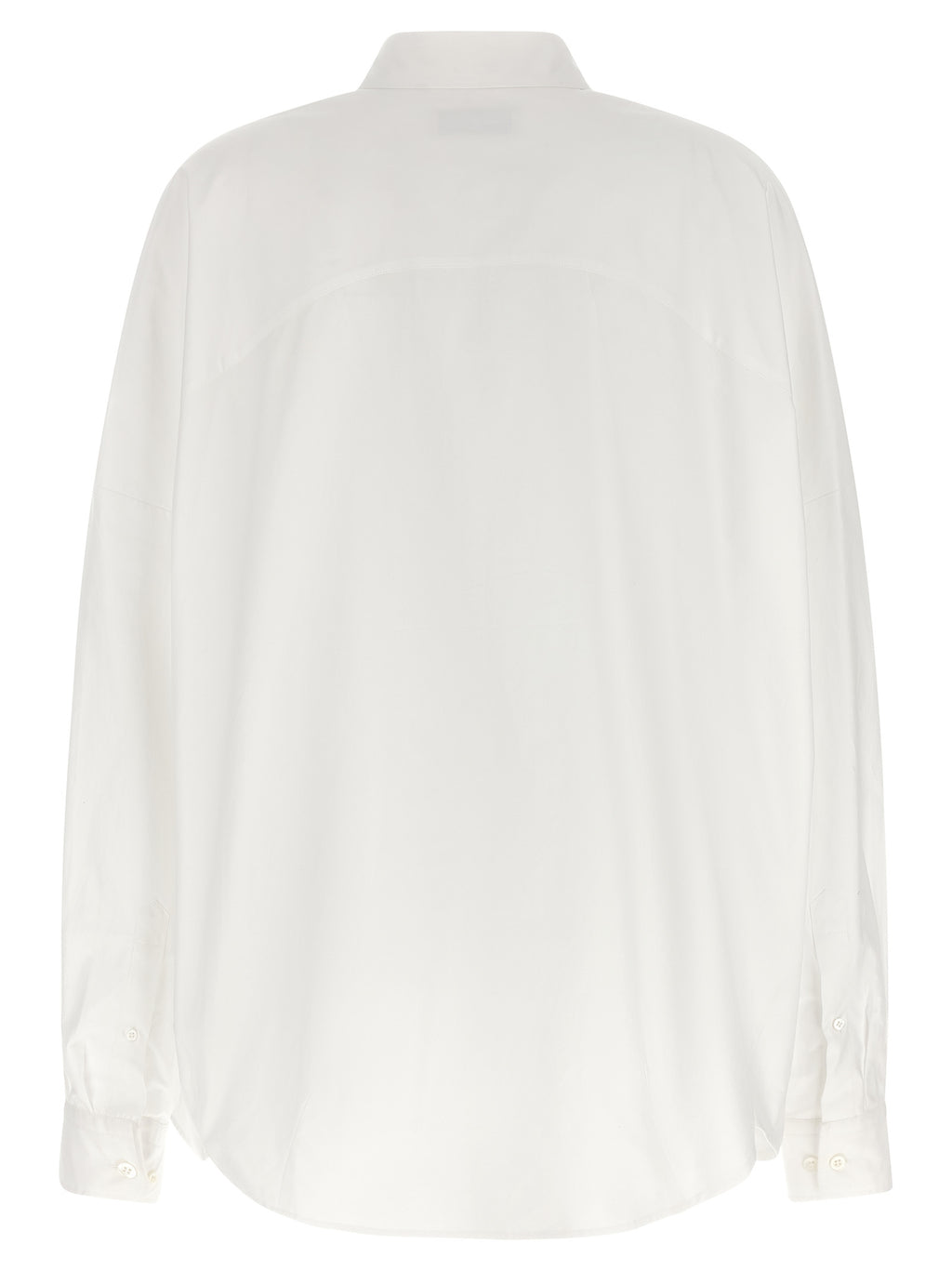 Dries Van Noten White Cotton Blouse