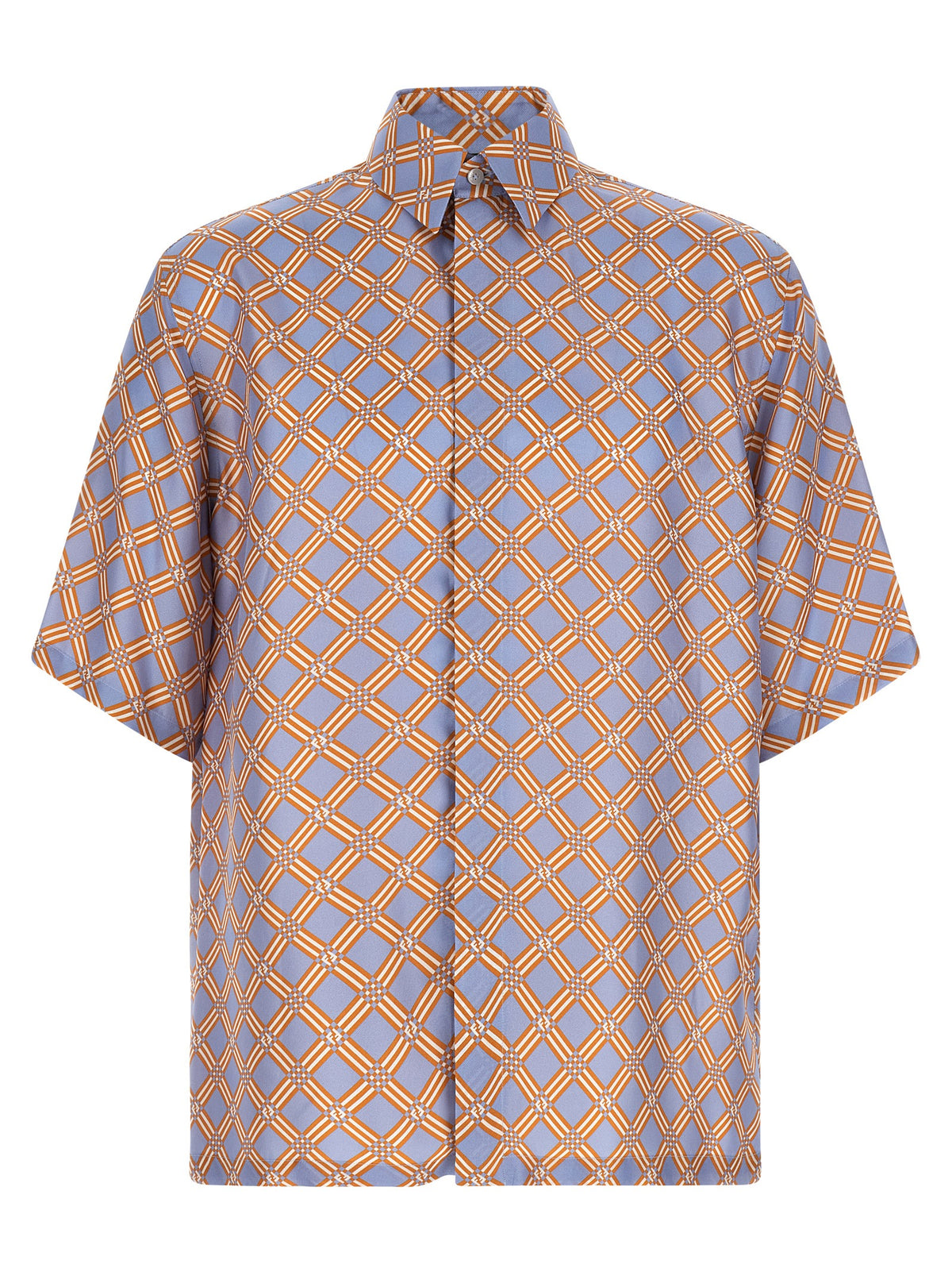 Fendi Bluse aus mehrfarbiger Seide