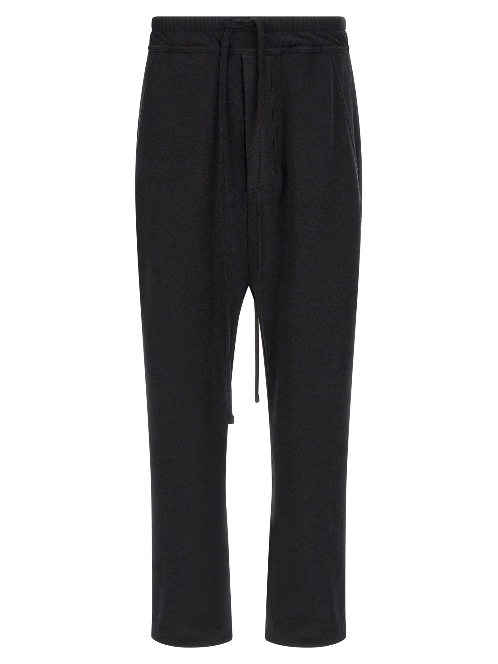Thom Krom Black Cotton Casual Pants