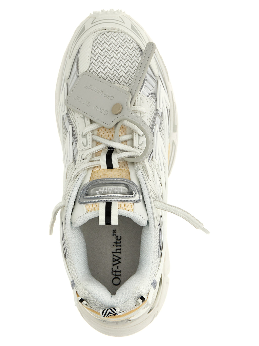 Baskets athlétiques Off-White en polyéthylène blanc
