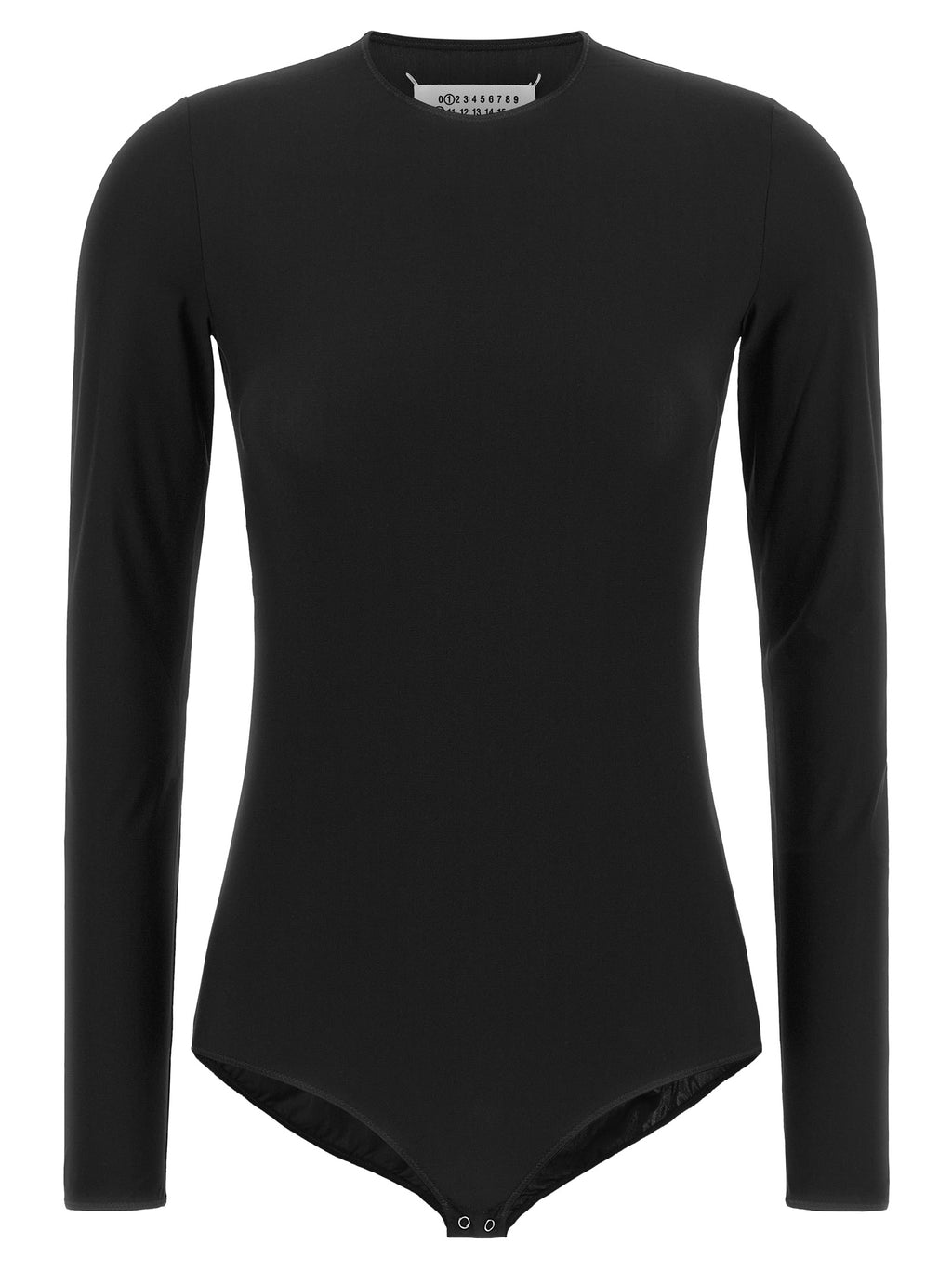 Maison Margiela Black Polyamide Bodysuit