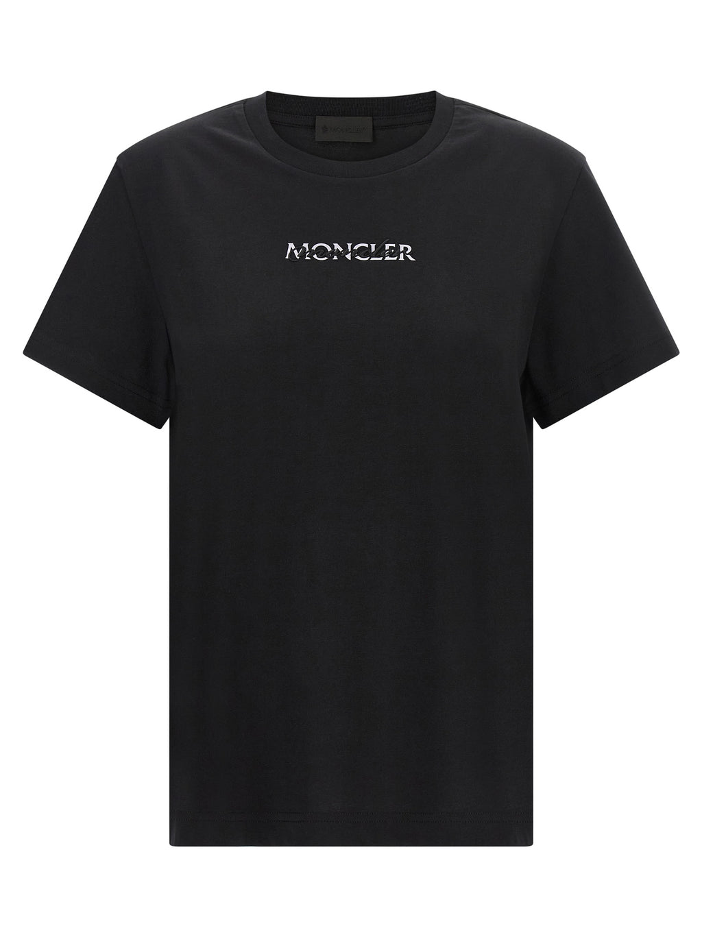 Moncler Black Cotton T-Shirt