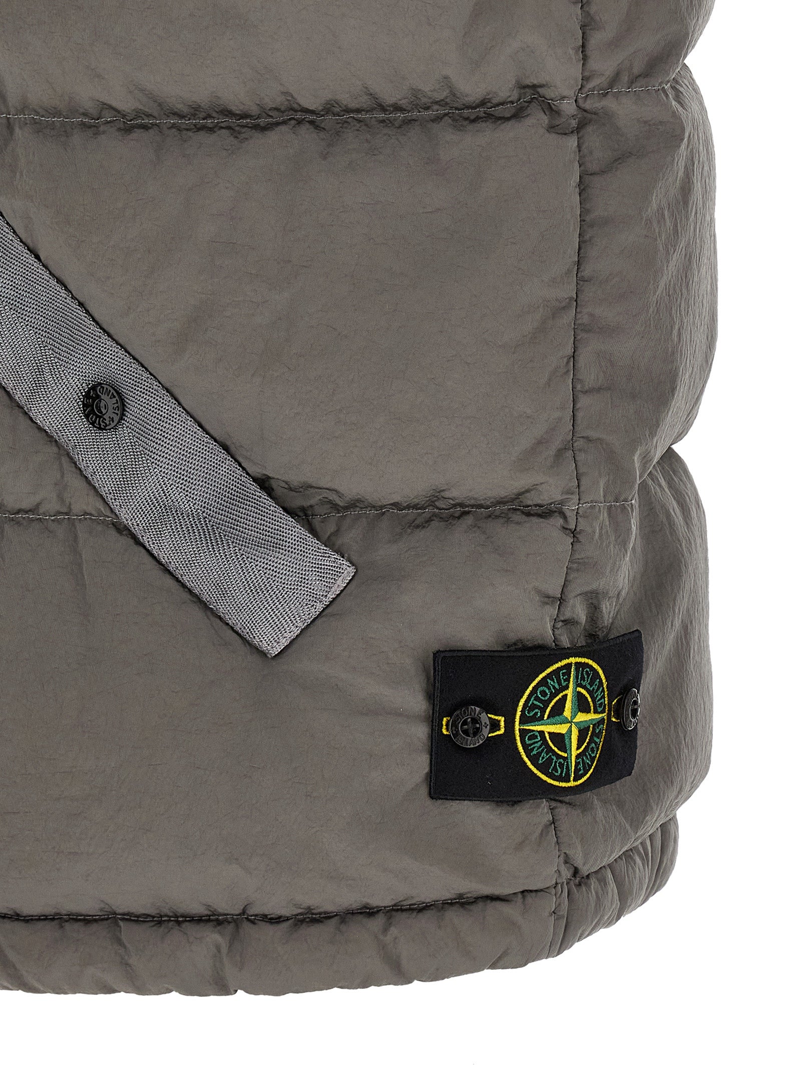 Stone Island Gray Polyamide Sleeveless Jacket