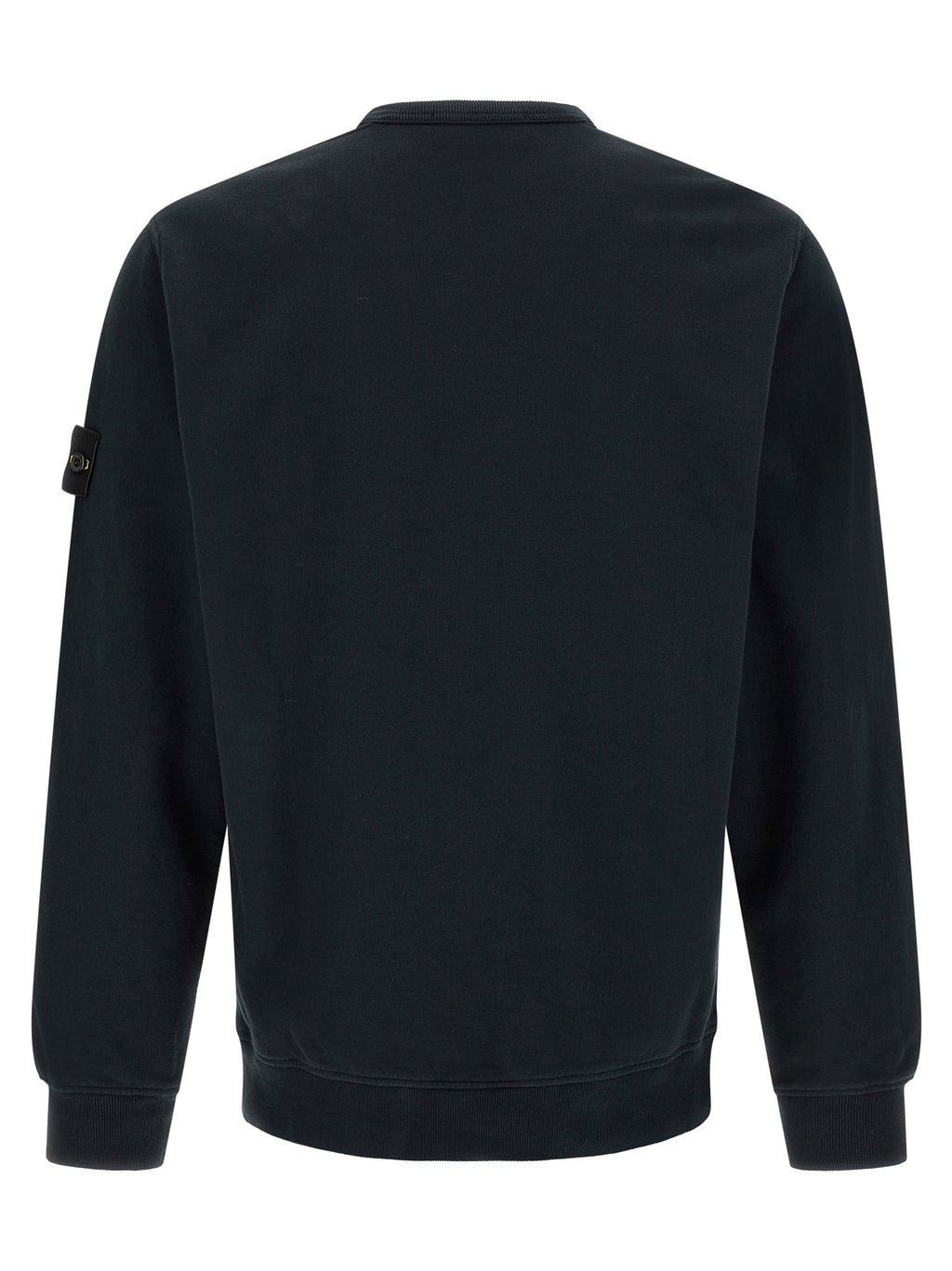 Stone Island Blue Cotton Sweatshirt