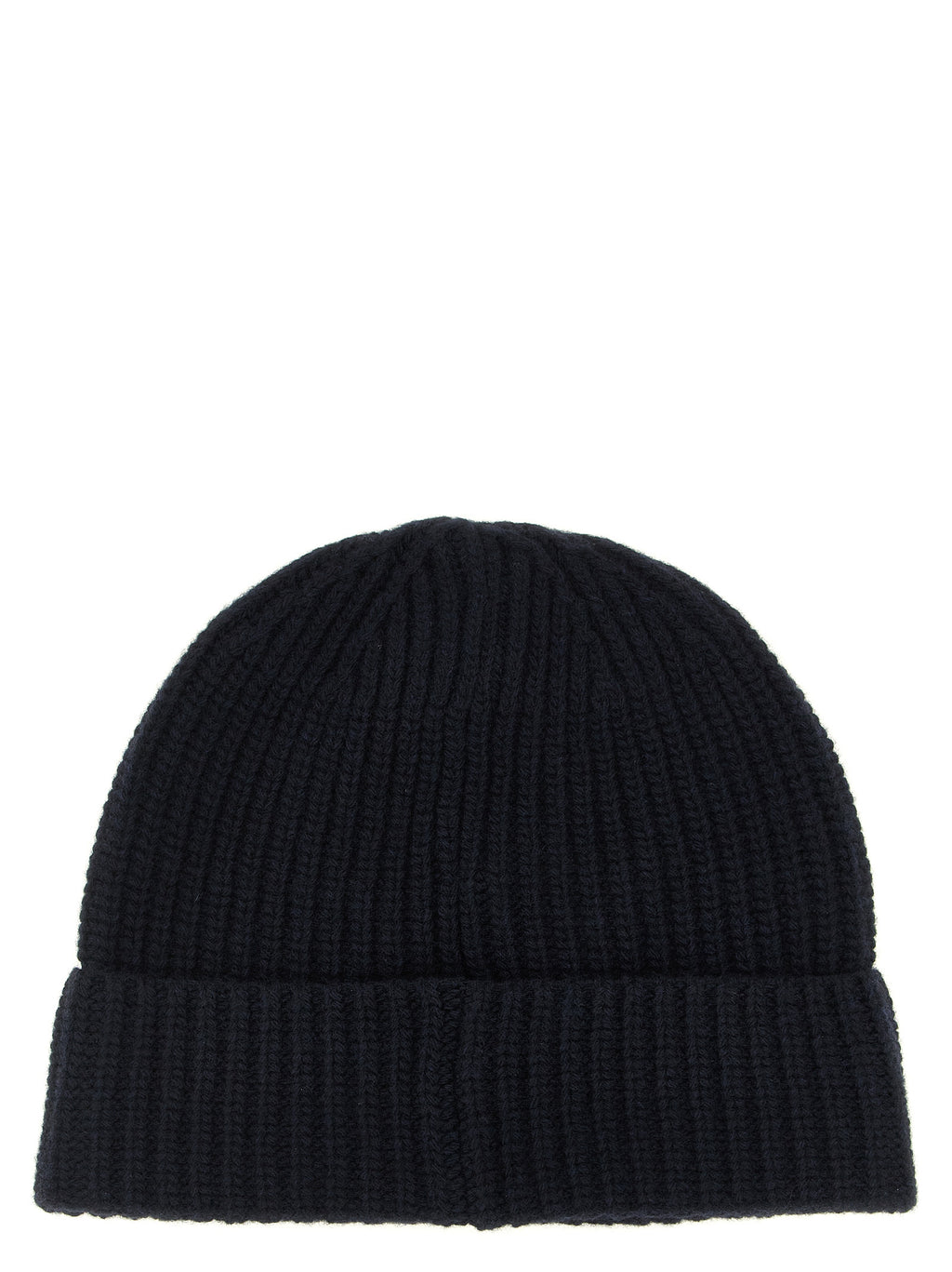 Stone Island Blue Virgin Wool Beanie