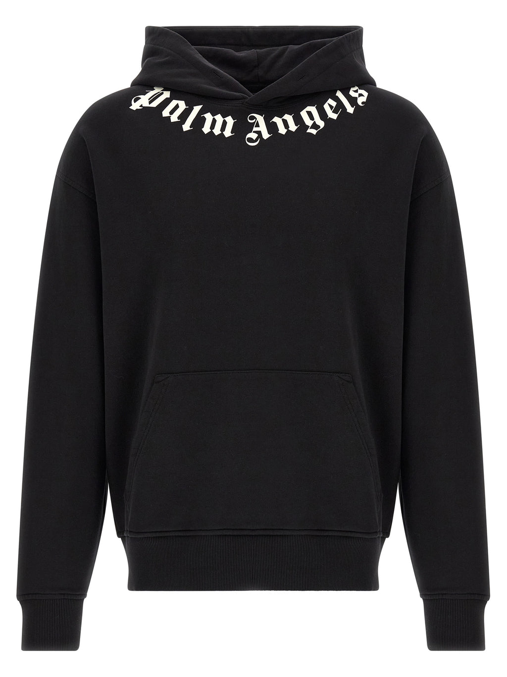 Palm Angels Black Cotton Sweatshirt