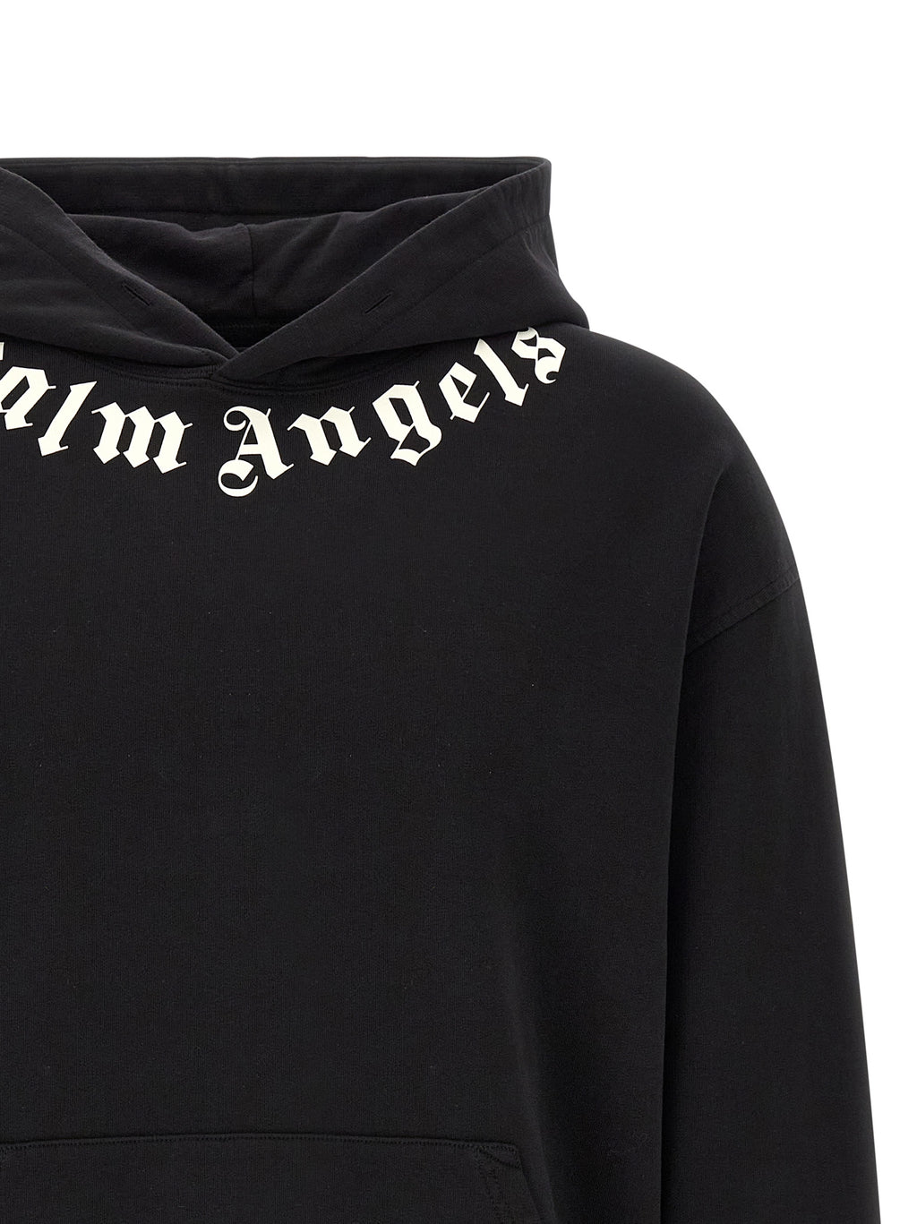 Palm Angels Black Cotton Sweatshirt