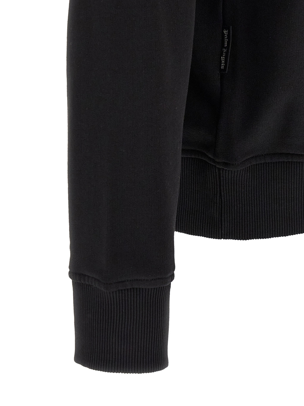Palm Angels Black Cotton Sweatshirt