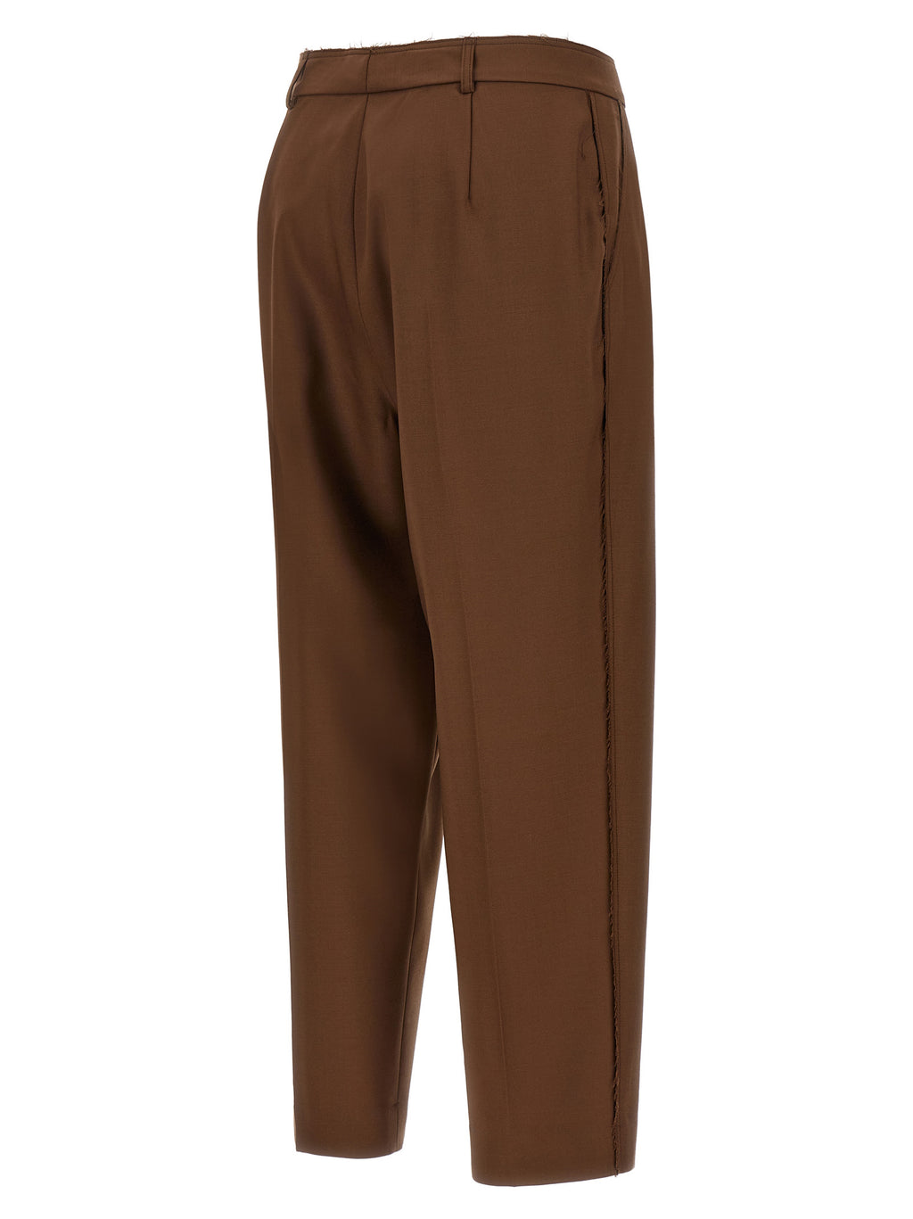 Gianluca Capannolo Beige Wool Casual Pants