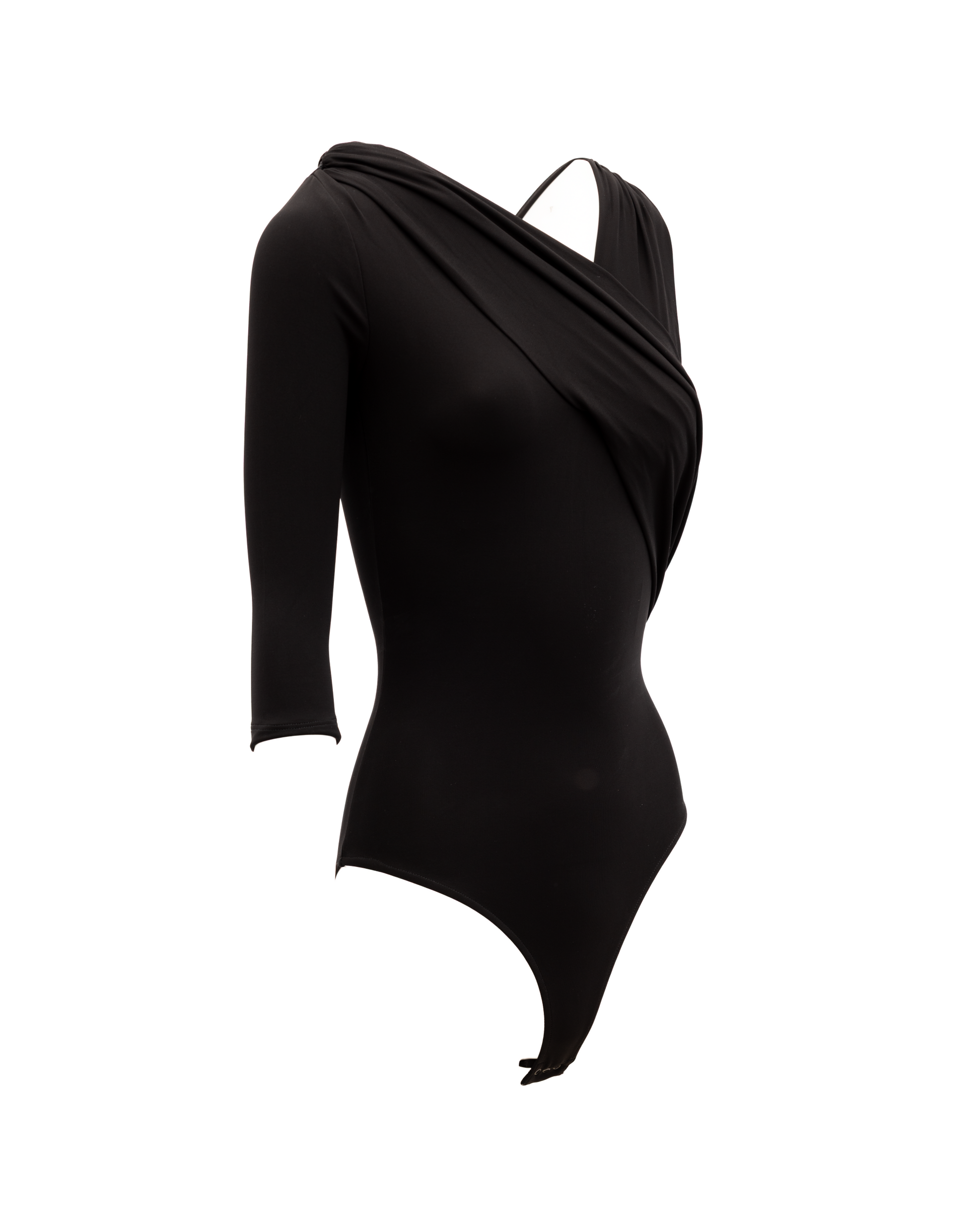 Alexander McQueen Black Women Viscose Bodysuit