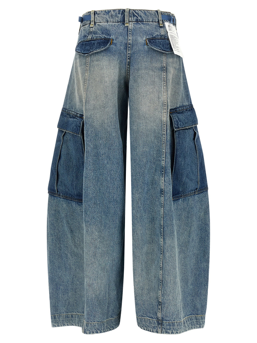 R13 Blue Cotton Jeans Denim