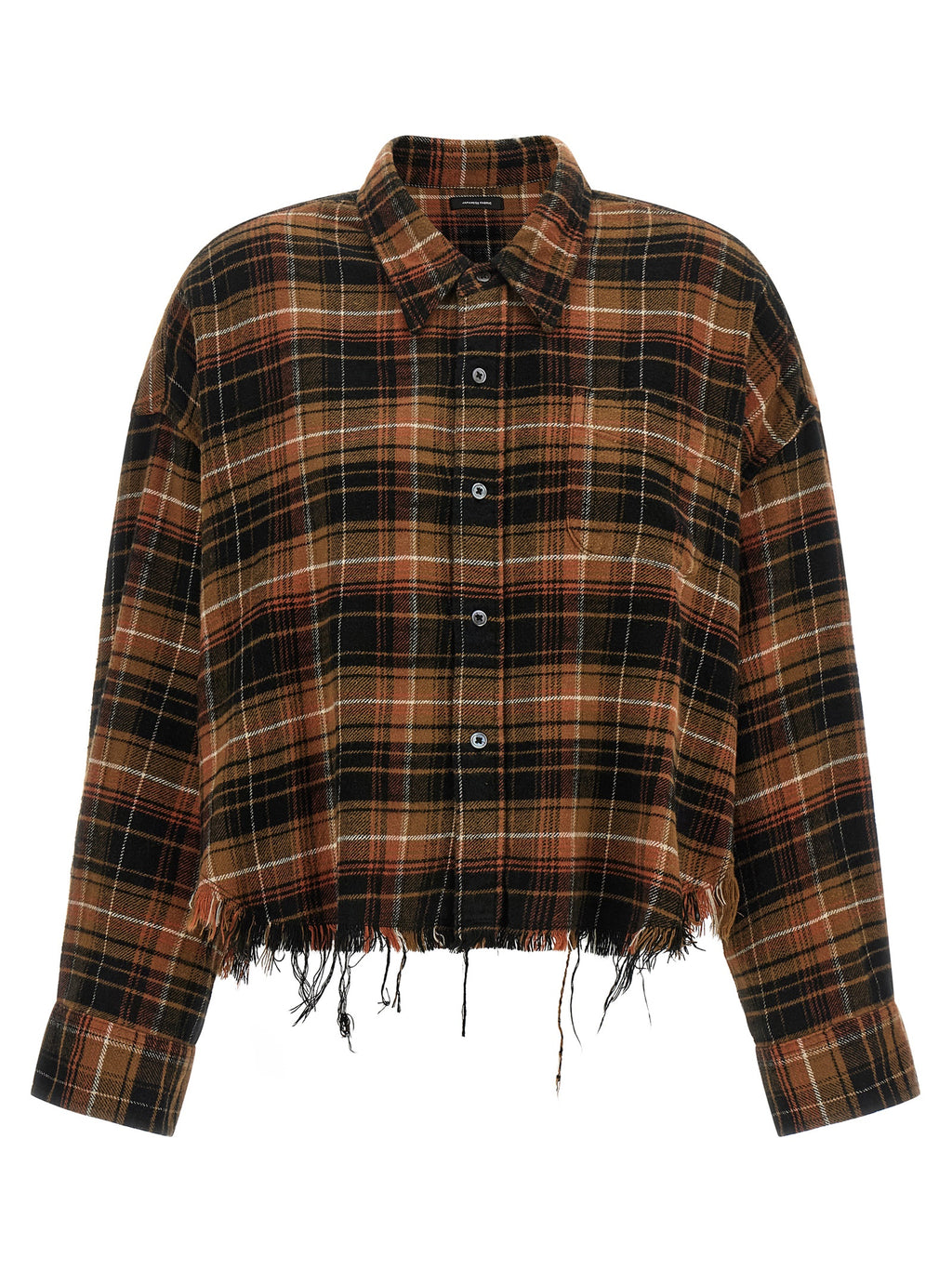 R13 Brown Cotton Blouse