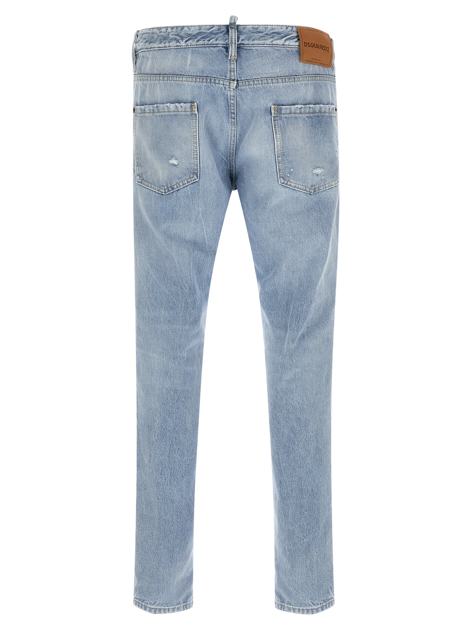 Dsquared² Blue Cotton Jeans Denim
