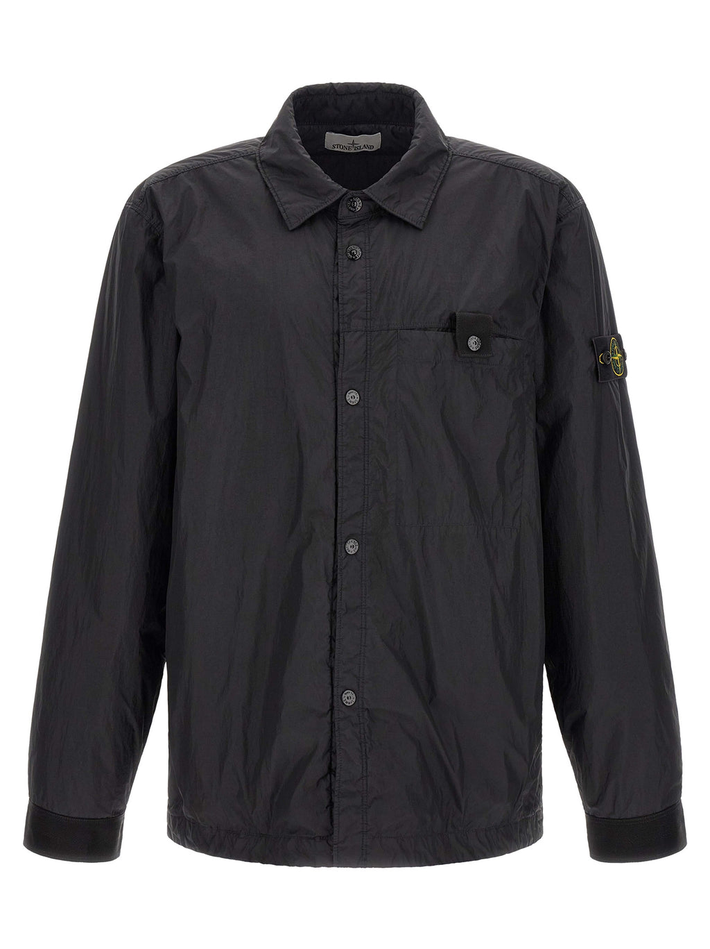 Stone Island Black Polyamide Shell Jacket