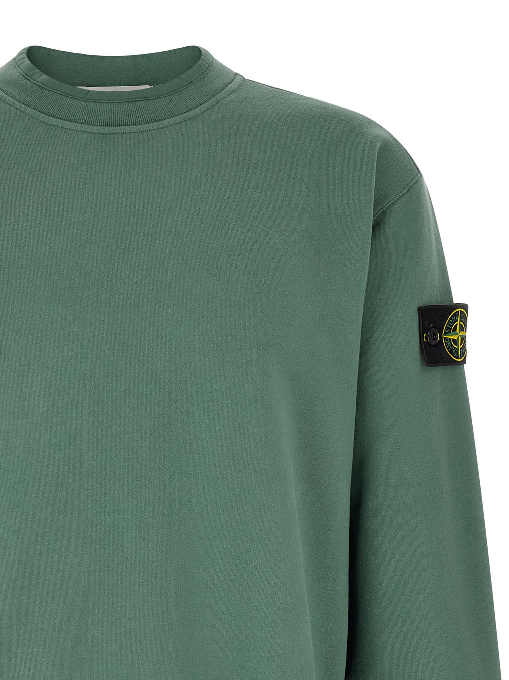 Stone Island Bicolor-Baumwoll-Sweatshirt
