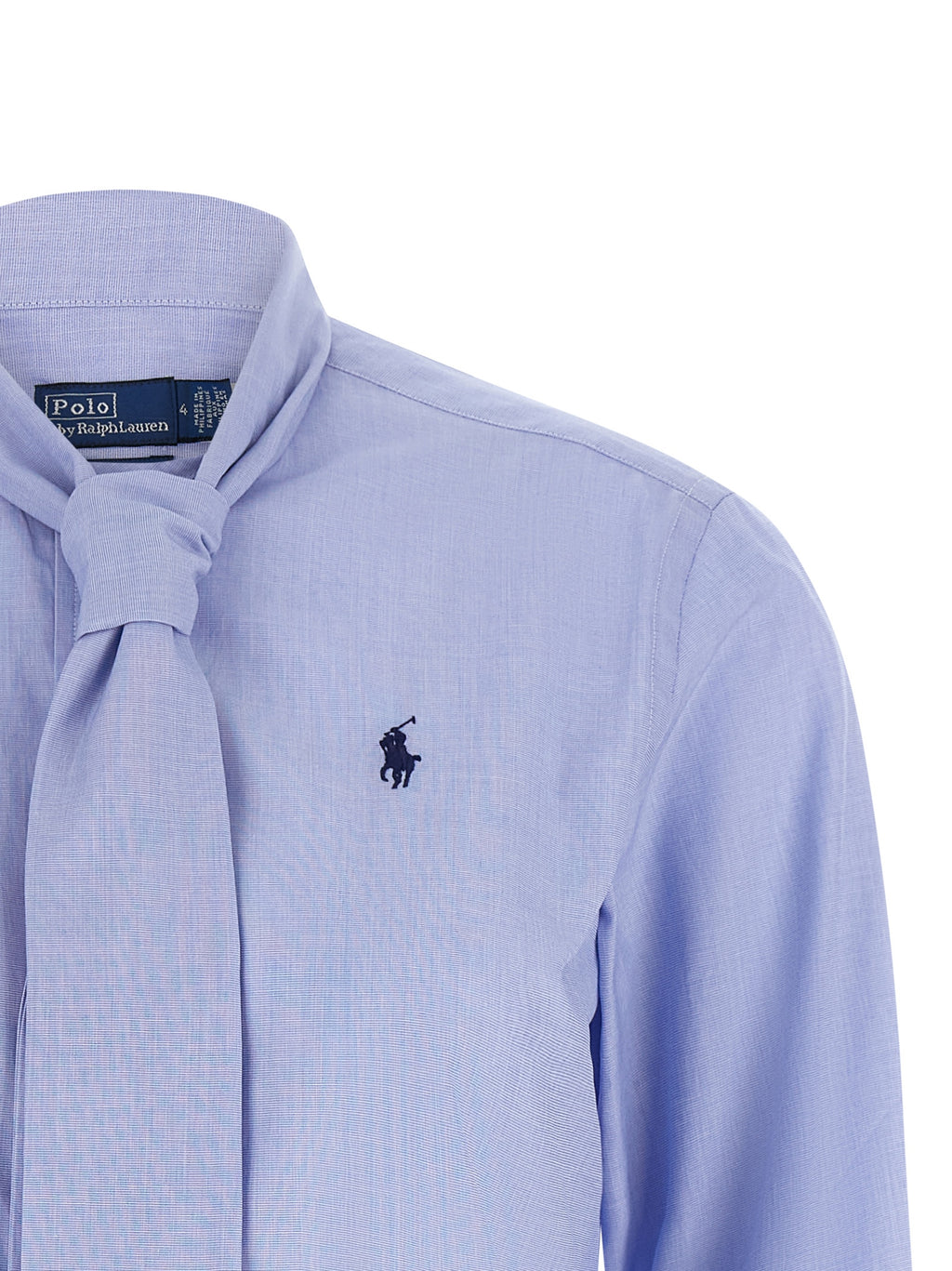 Polo Ralph Lauren Blue Cotton Blouse