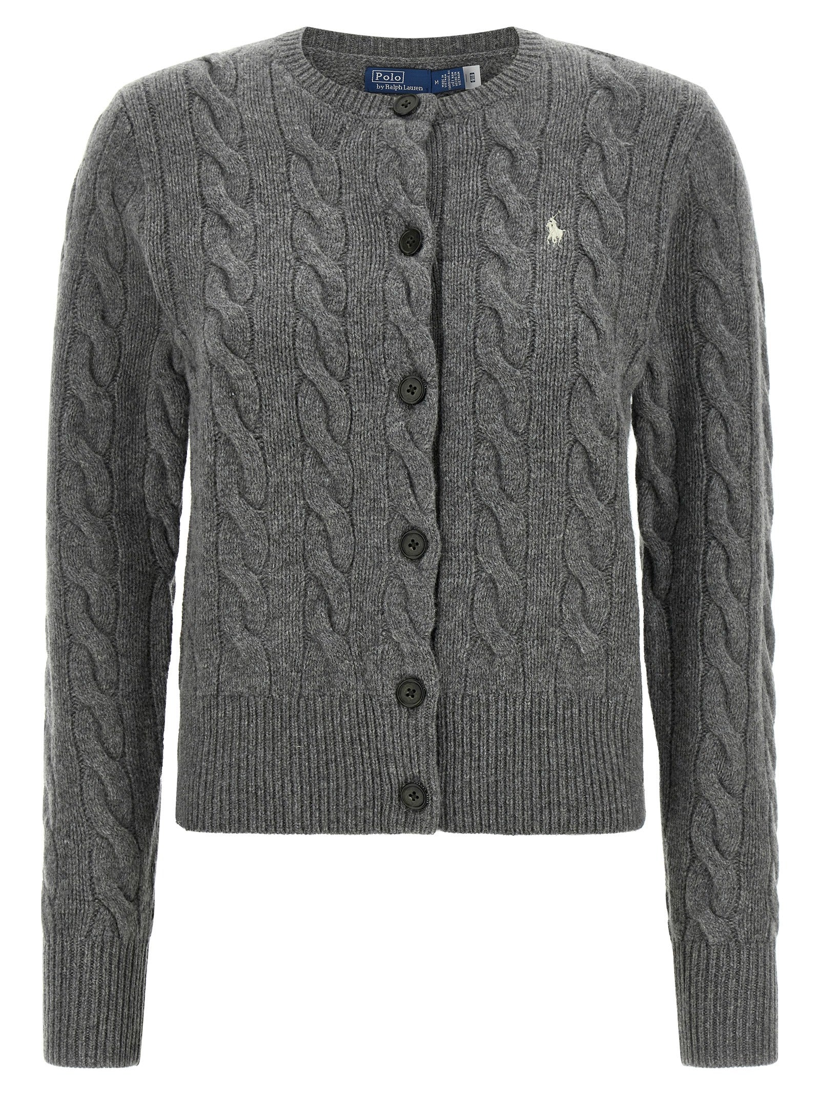 Polo Ralph Lauren Gray Wool Cardigan