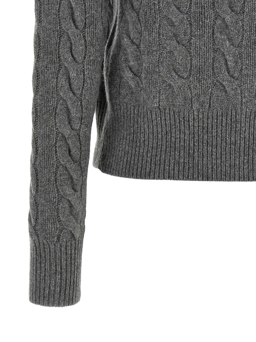 Polo Ralph Lauren Gray Wool Cardigan