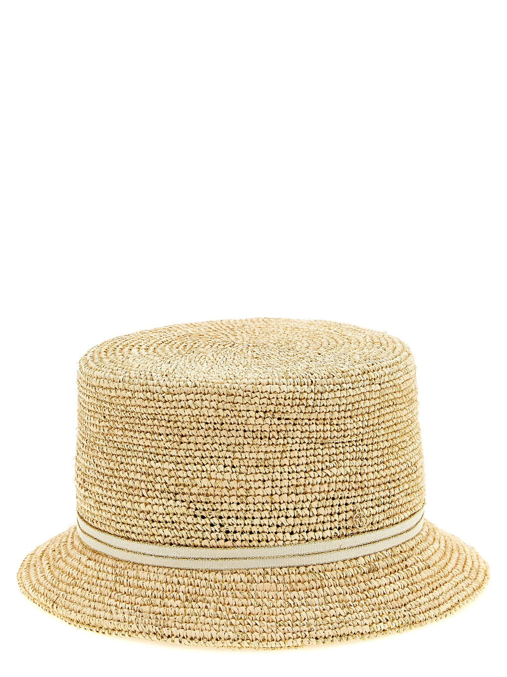 Maison Michel Beige Fabric Sunhat