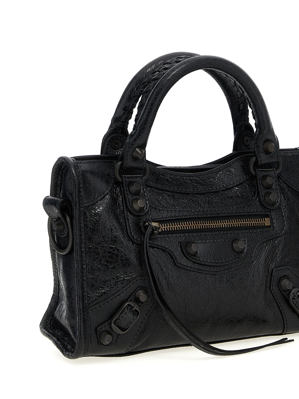 Balenciaga Black Lamb Leather Handbag