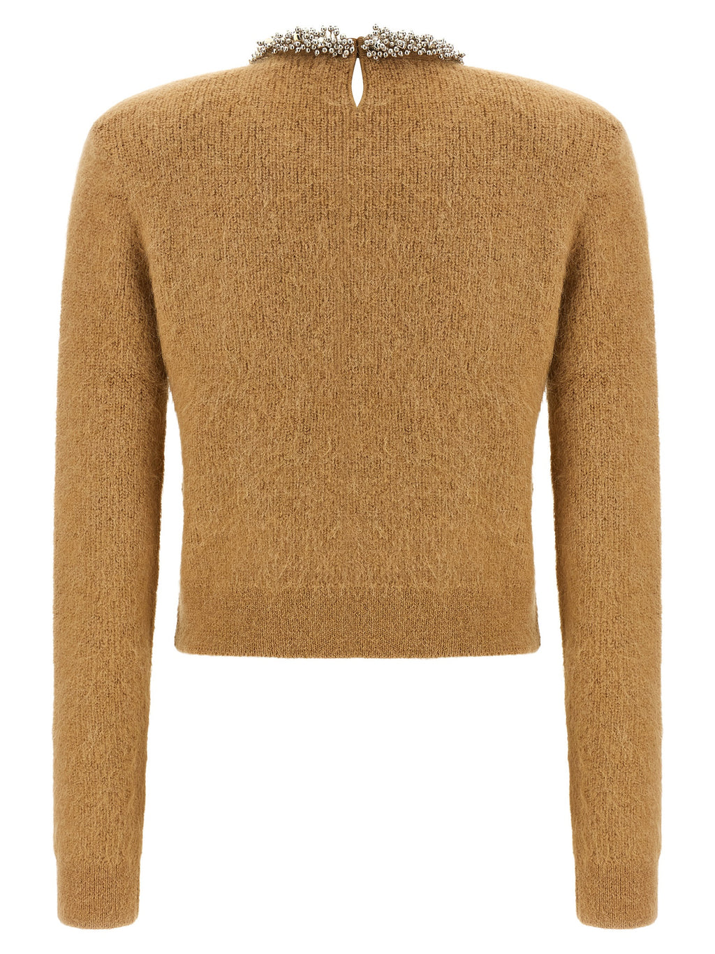 Self-Portrait Brown Polyester Cardigan