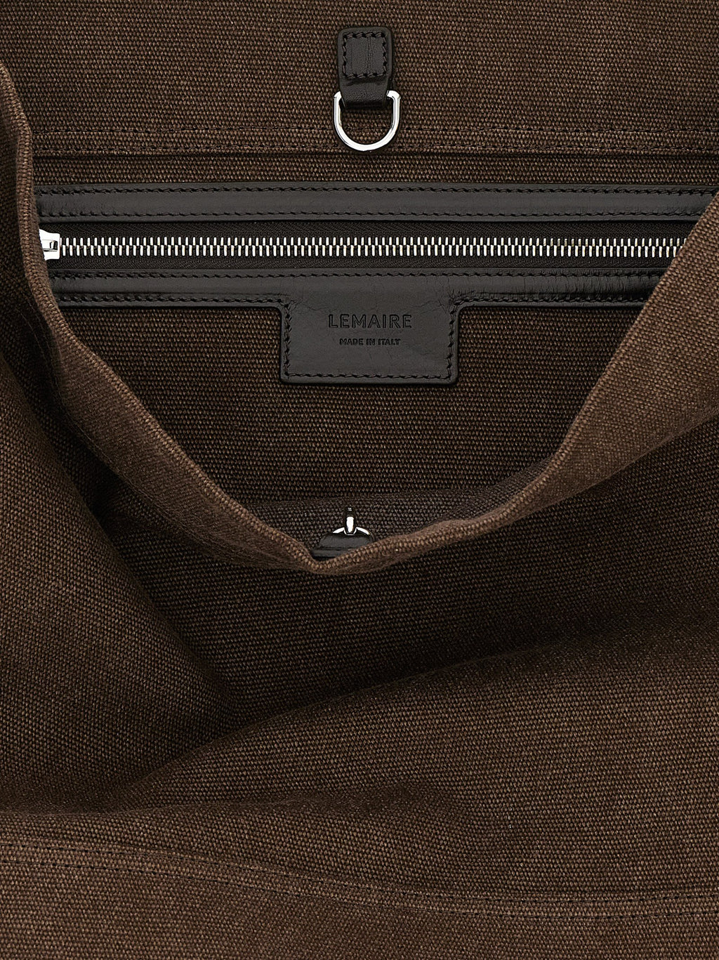 Lemaire Brown Cotton Handbag