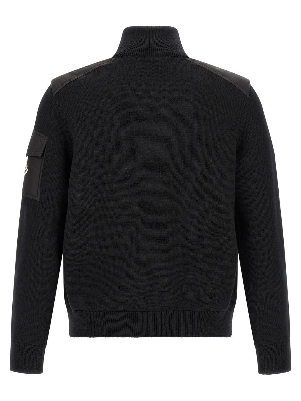 Moncler Black Polyamide Cardigan