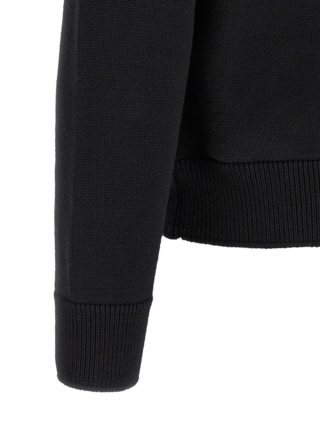 Moncler Black Polyamide Cardigan