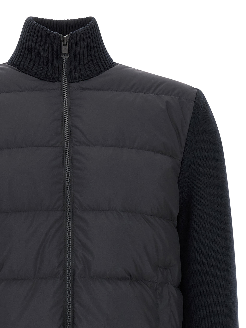 Moncler Blue Polyester Cardigan