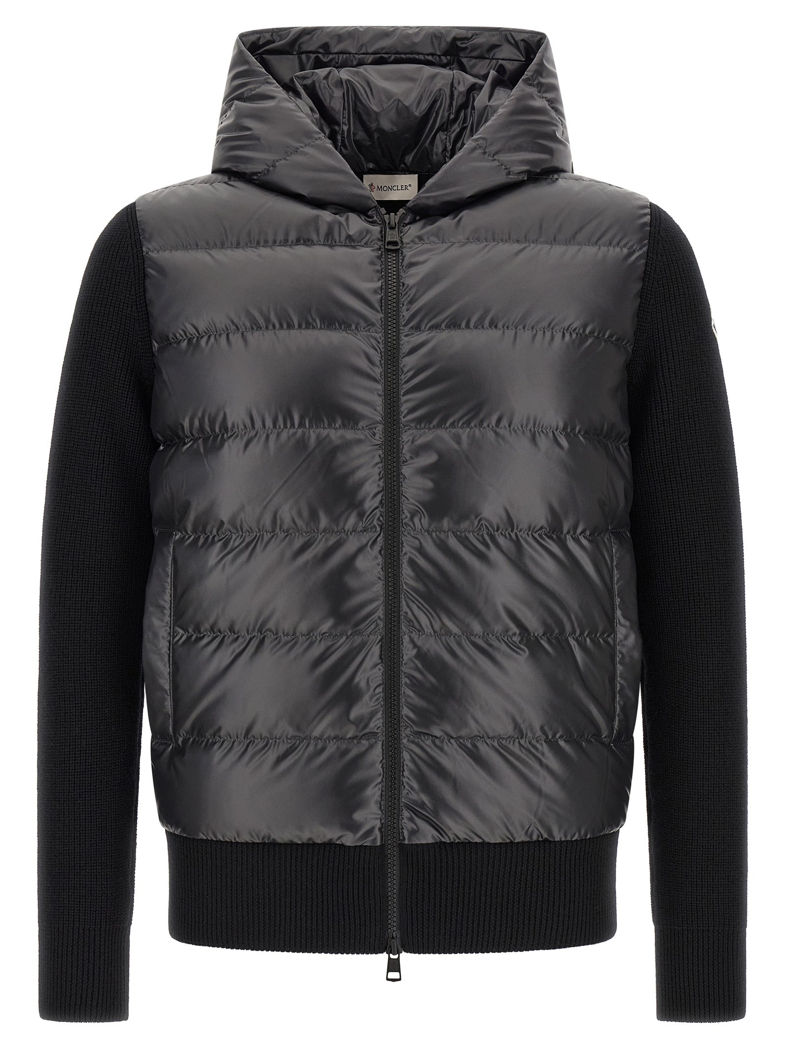Moncler Black Polyester Cardigan