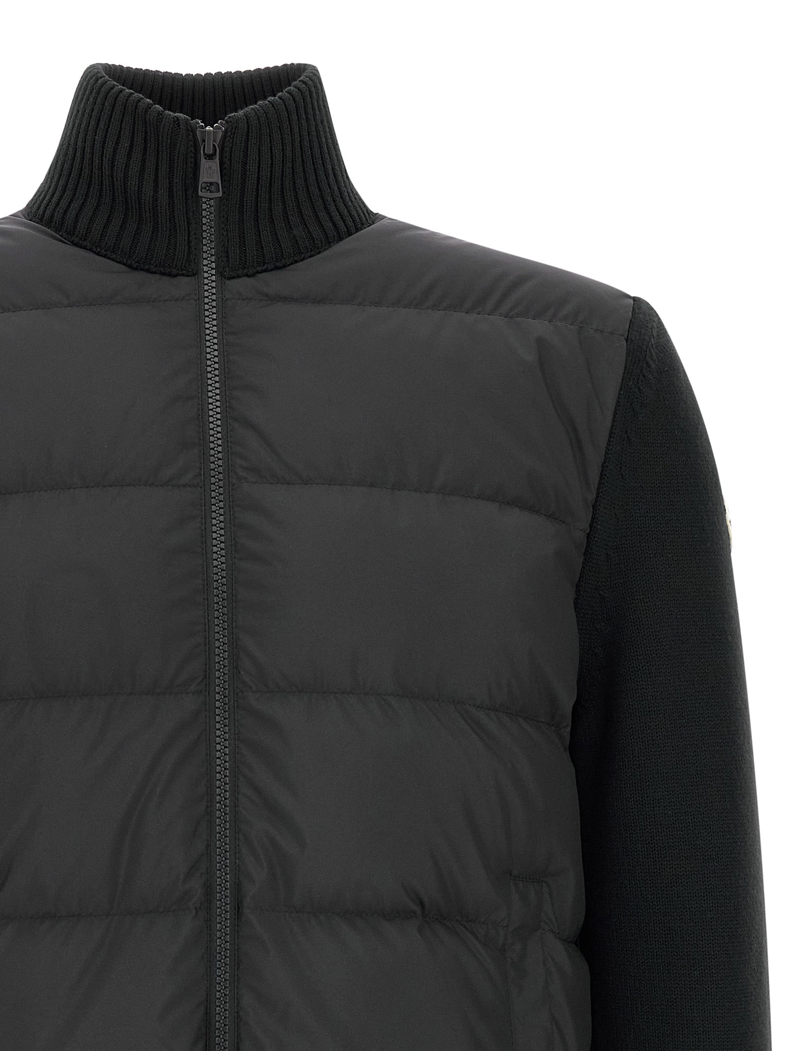 Moncler Black Polyester Cardigan