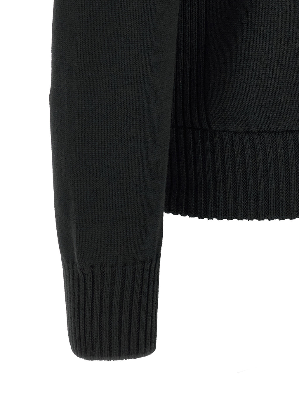 Moncler Black Polyester Cardigan