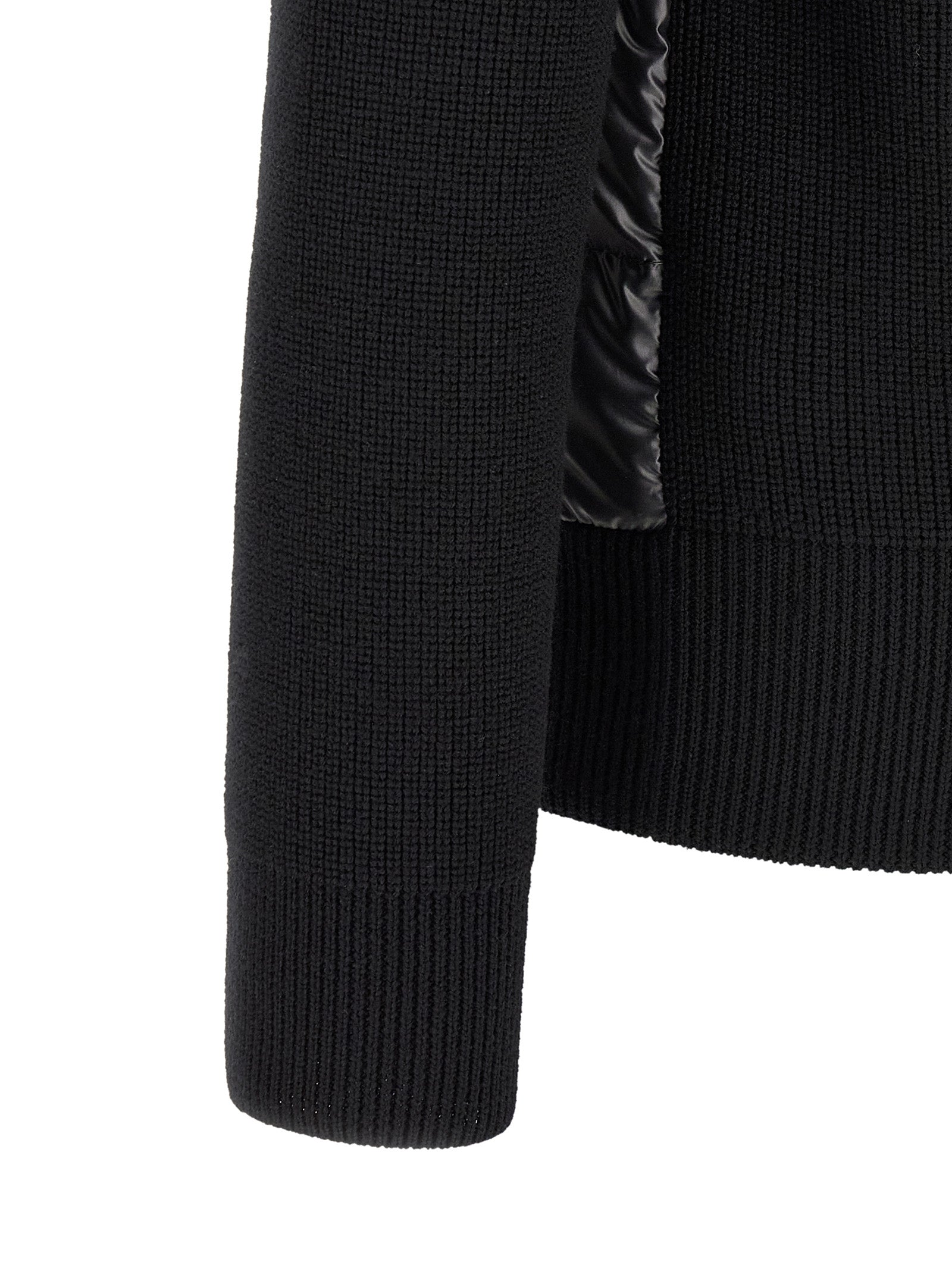 Moncler Black Polyester Cardigan
