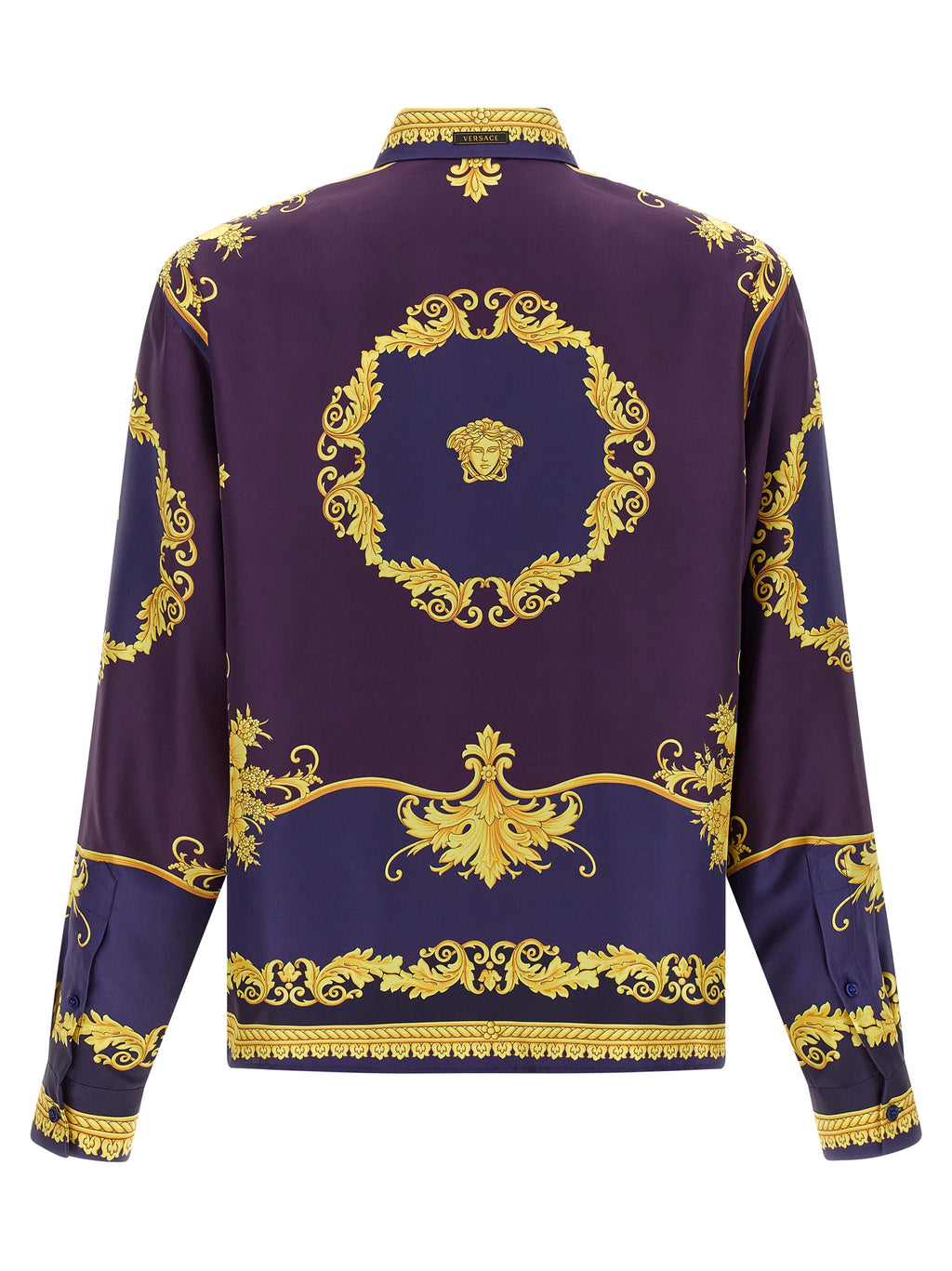 Versace Multicolor Silk Blouse