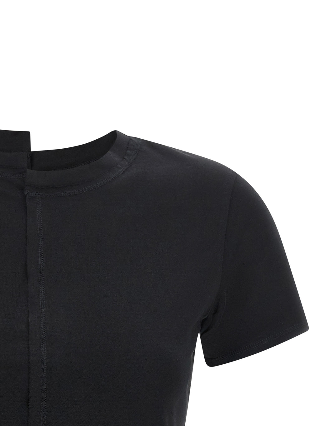 Y-3 Black Cotton T-Shirt