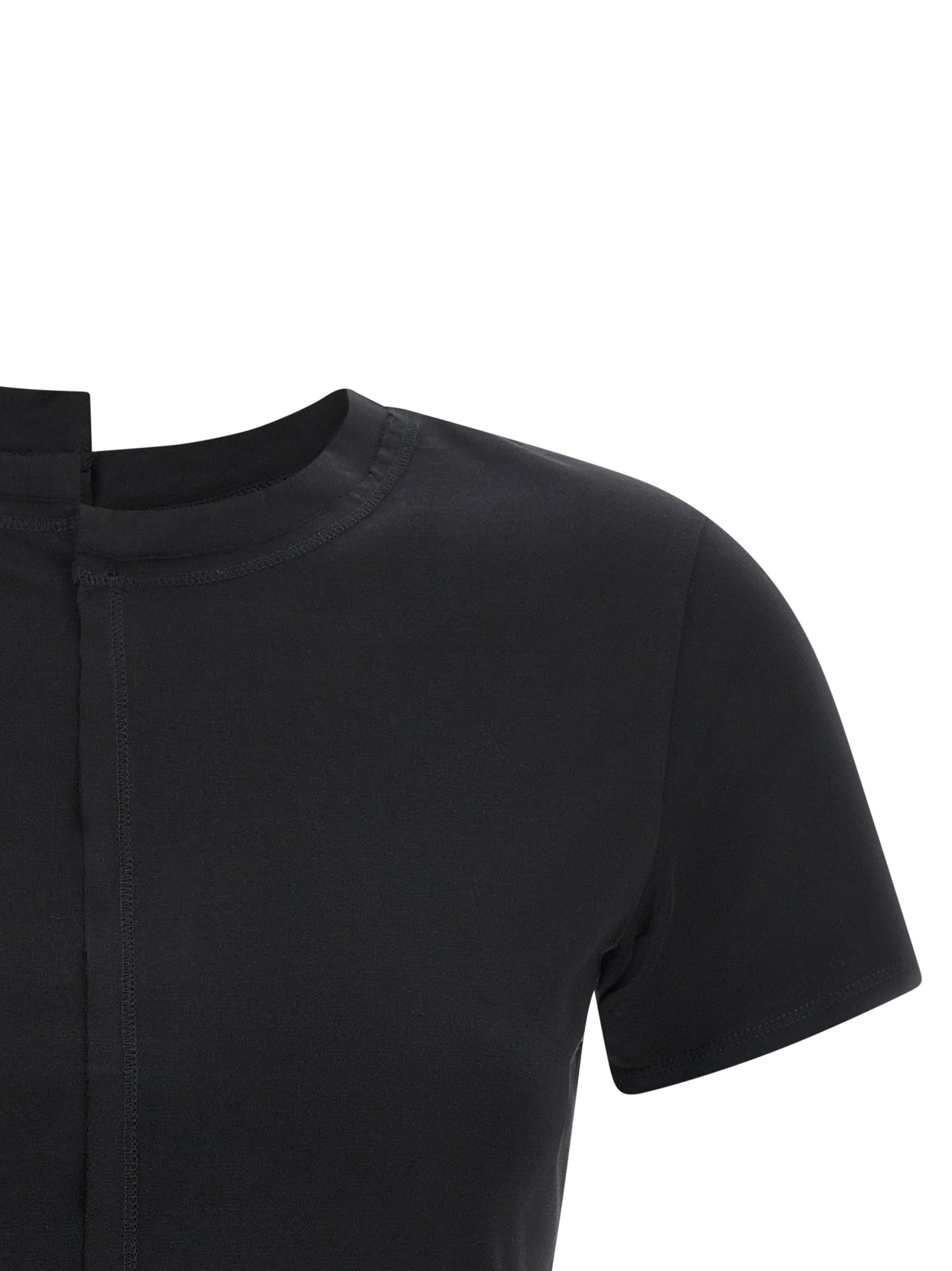 Y-3 Black Cotton T-Shirt
