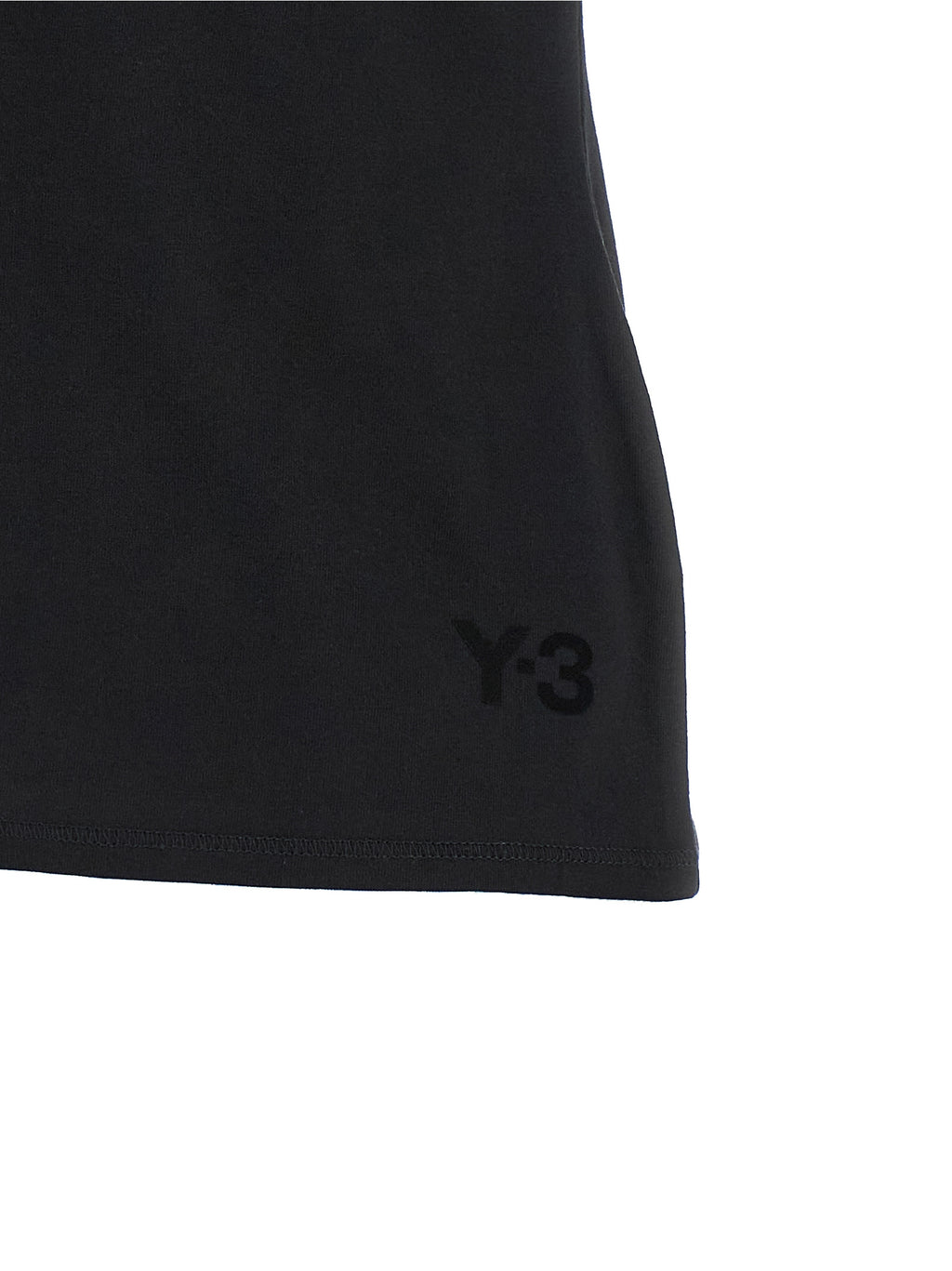 Y-3 Black Cotton T-Shirt