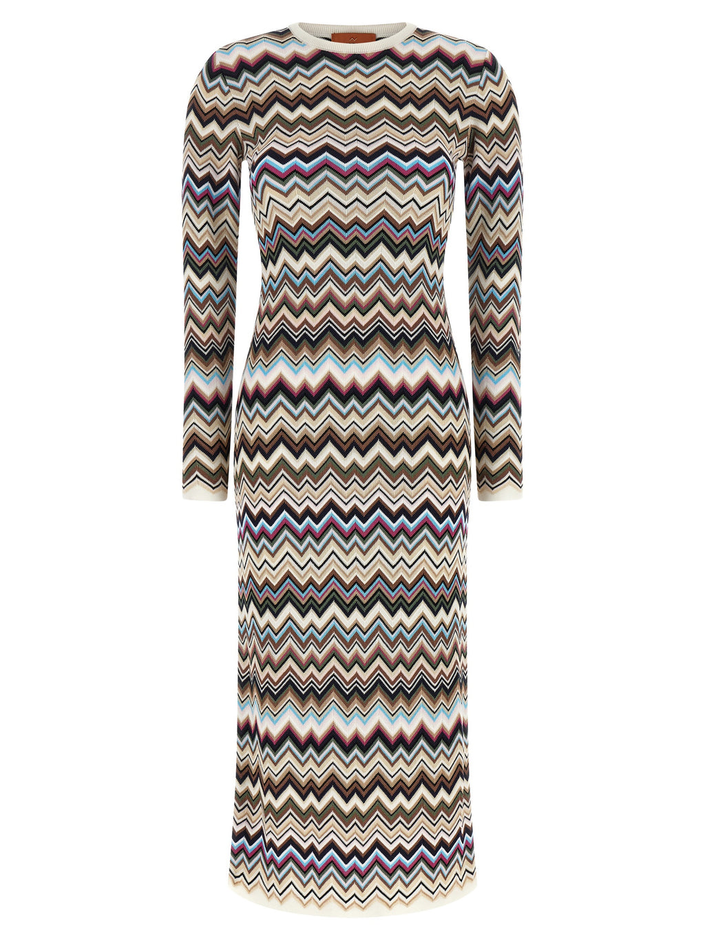 Missoni Multicolor Viscose Midi Dress